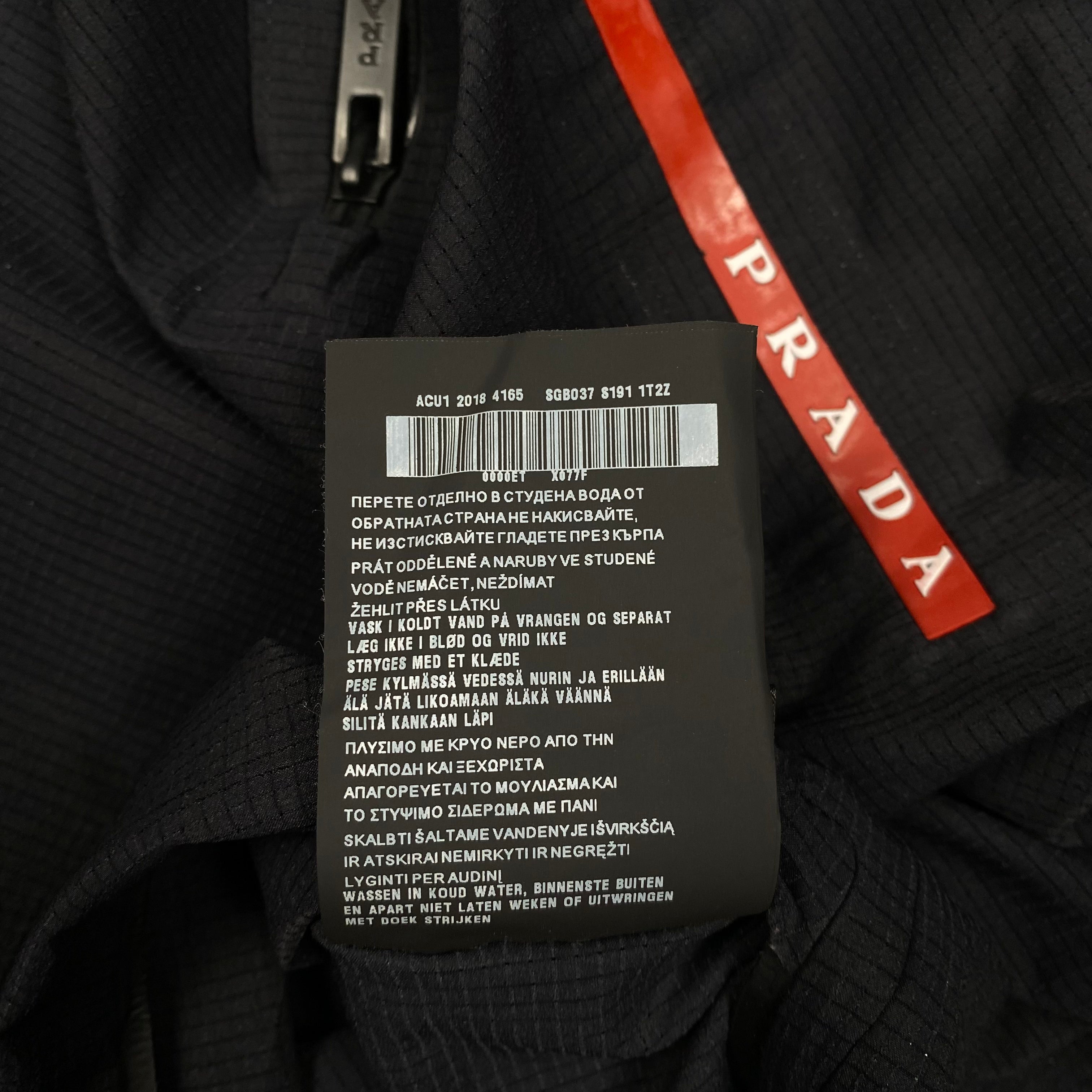 Prada Light Bi-Stretch Short-Sleeved Jacket