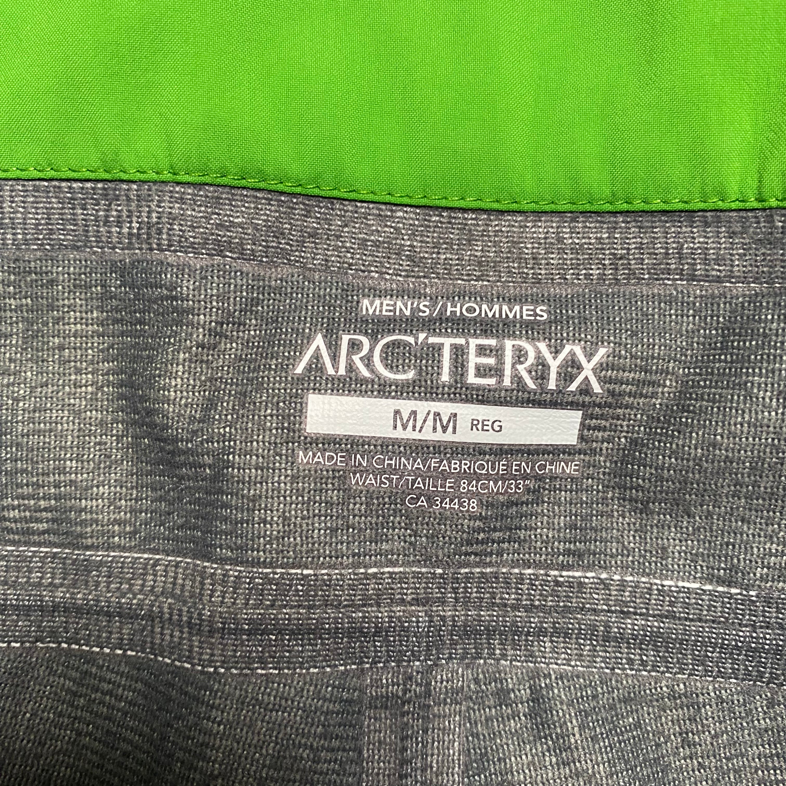 Arcteryx Green Sabre Pants