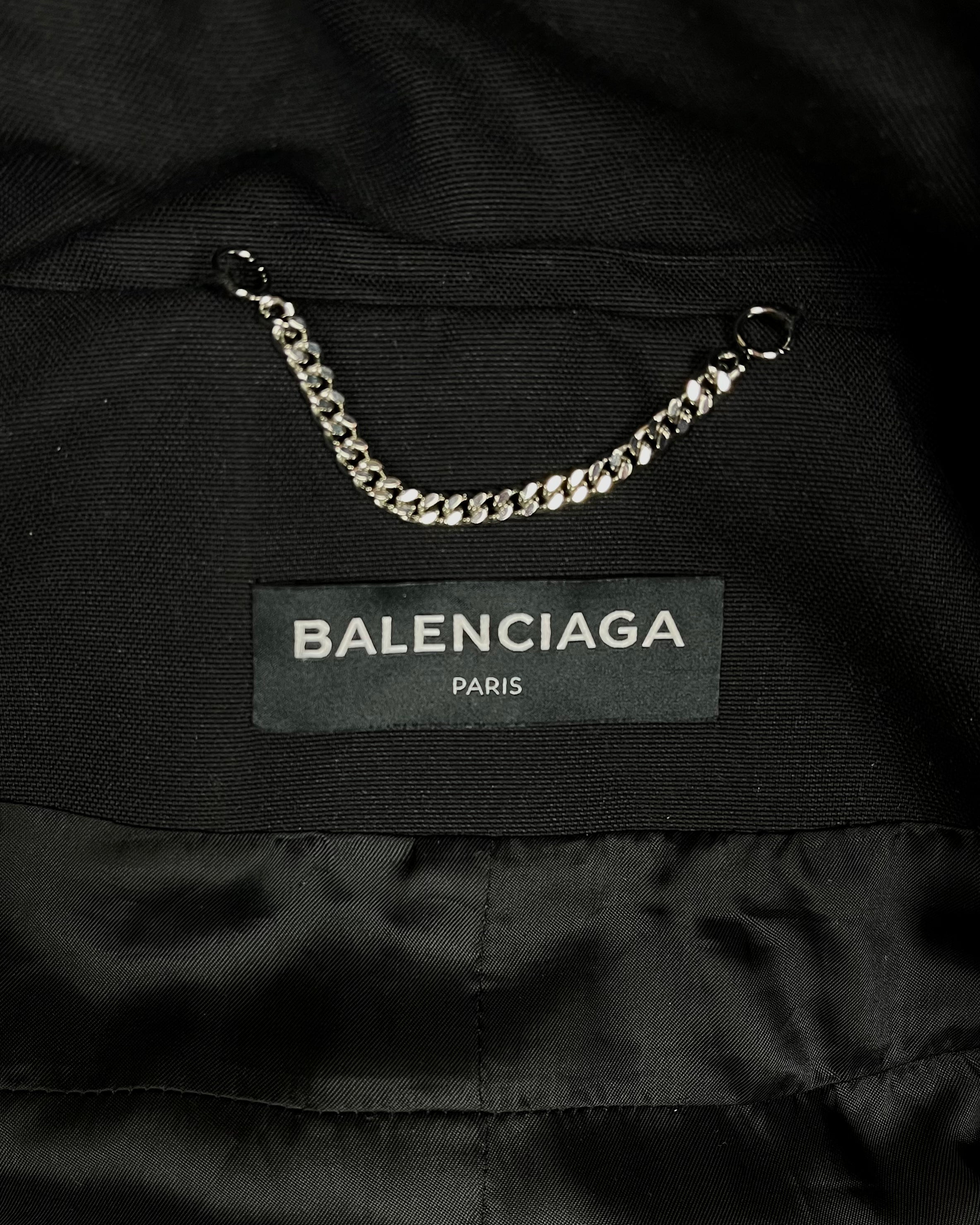 Balenciaga Black C Shape Puffer