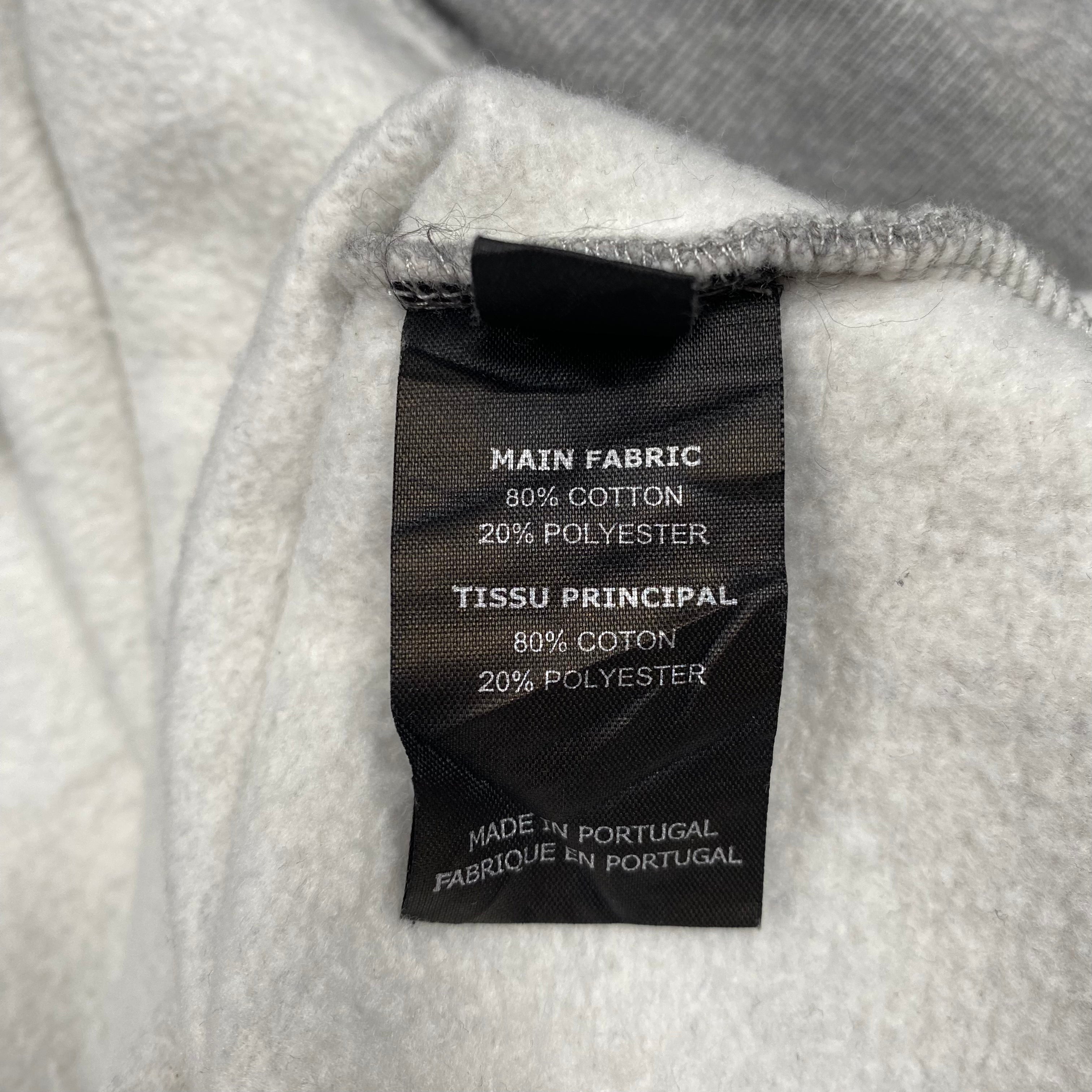 Vetements Grey Logo Hoodie