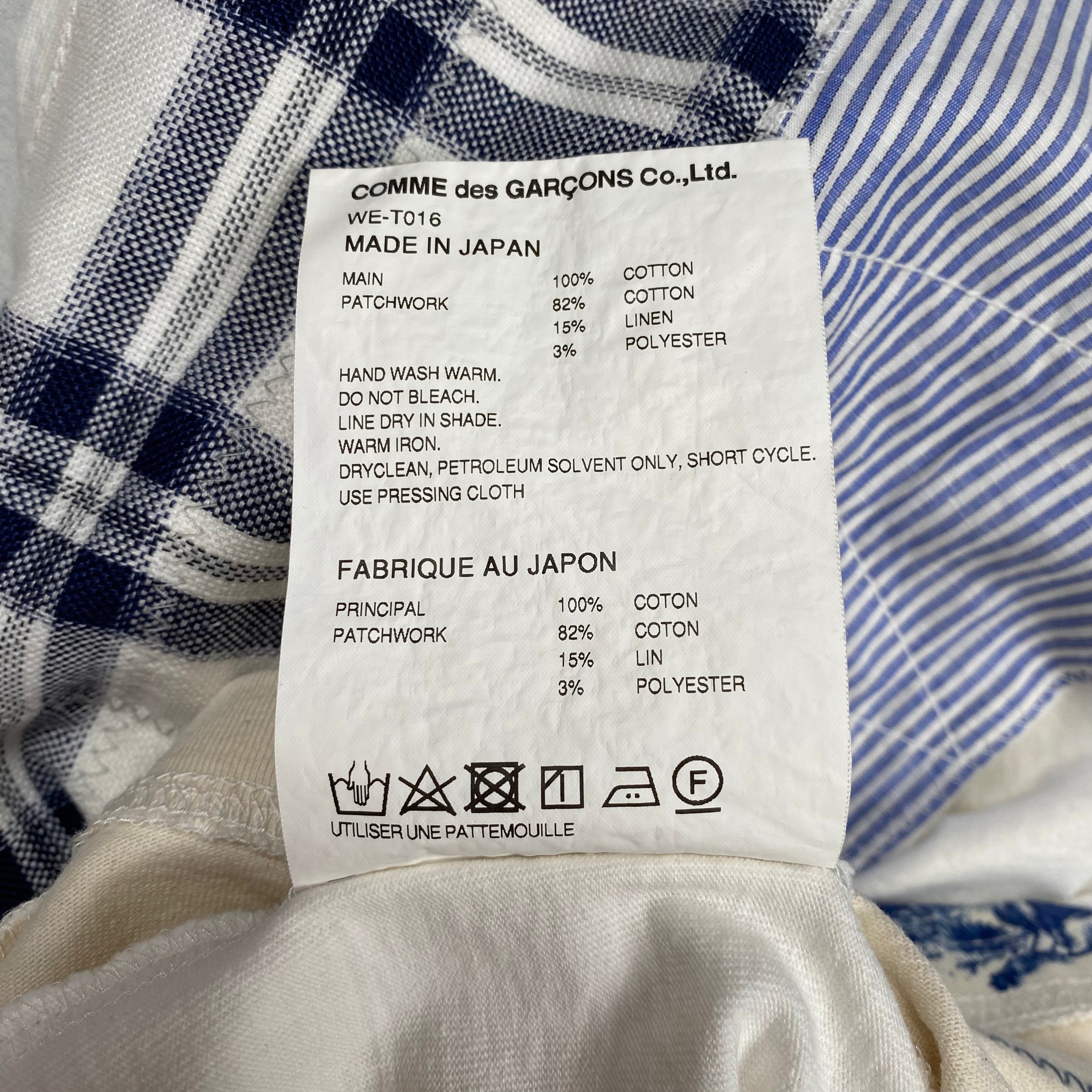 Junya Watanabe CDG Patch Work Shirt