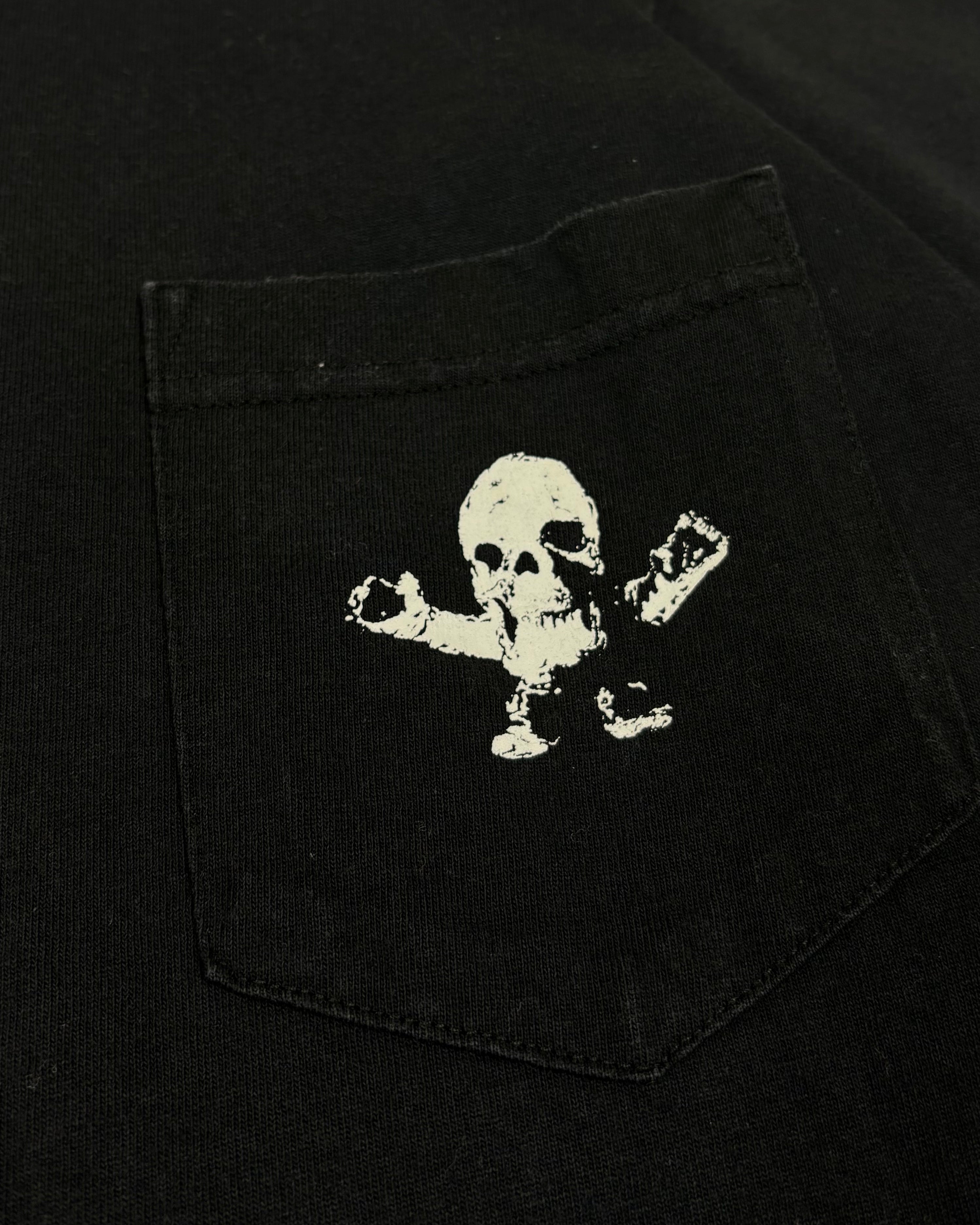 Chrome Hearts x Foti Black Skull Tee