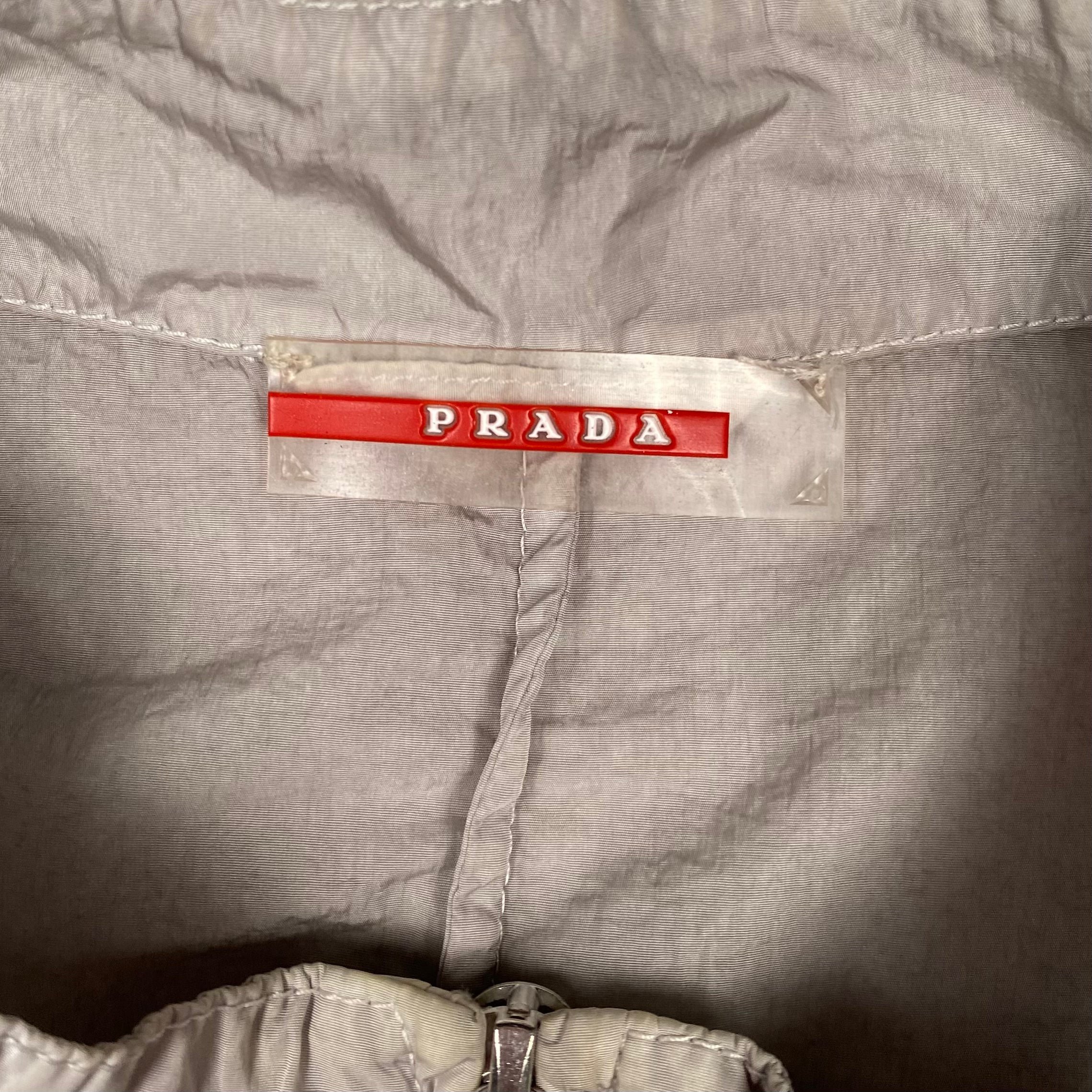 Prada Silver Linea Rossa Jacket