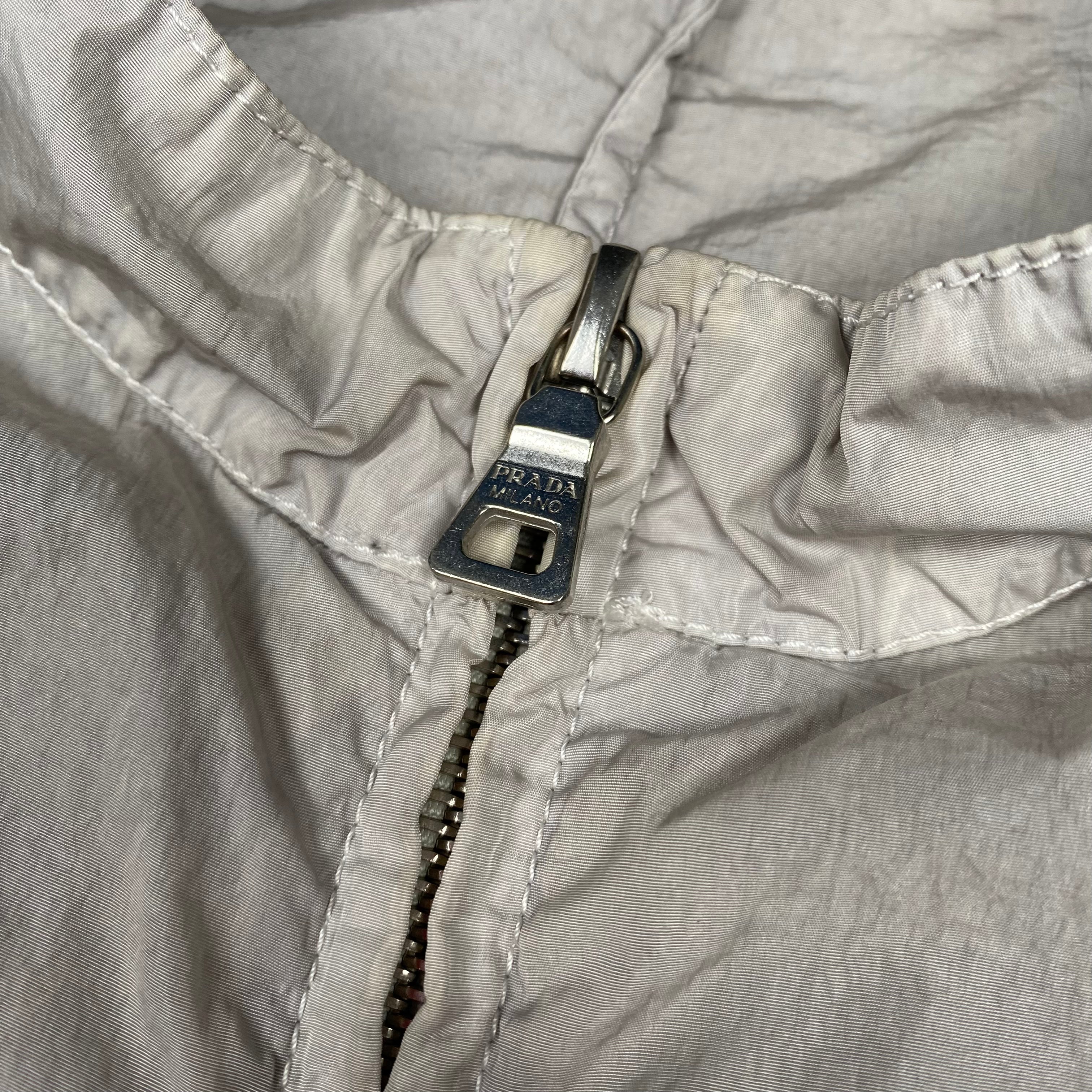 Prada Silver Linea Rossa Jacket