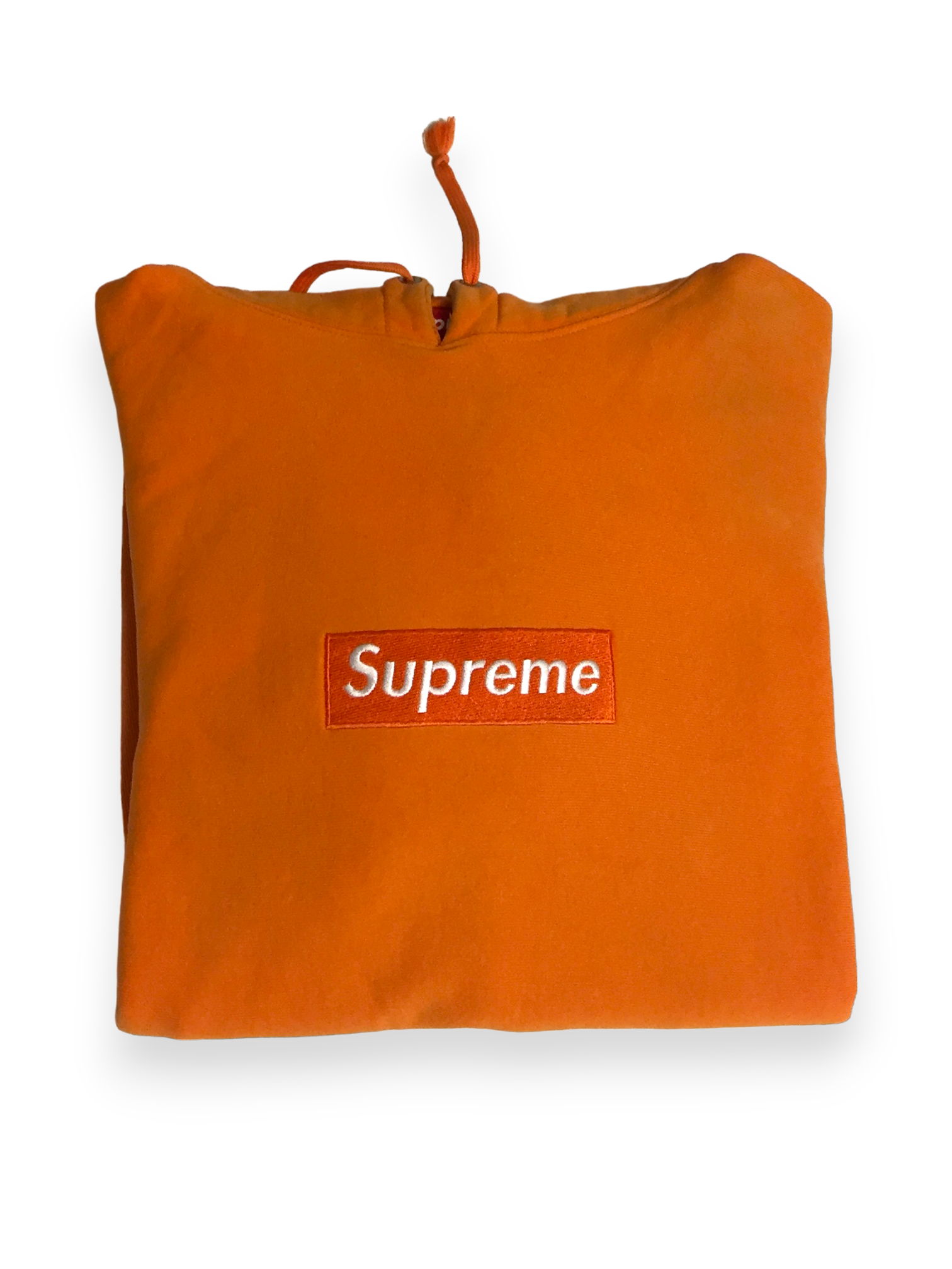 2000 Supreme Orange Box Logo Hoodie