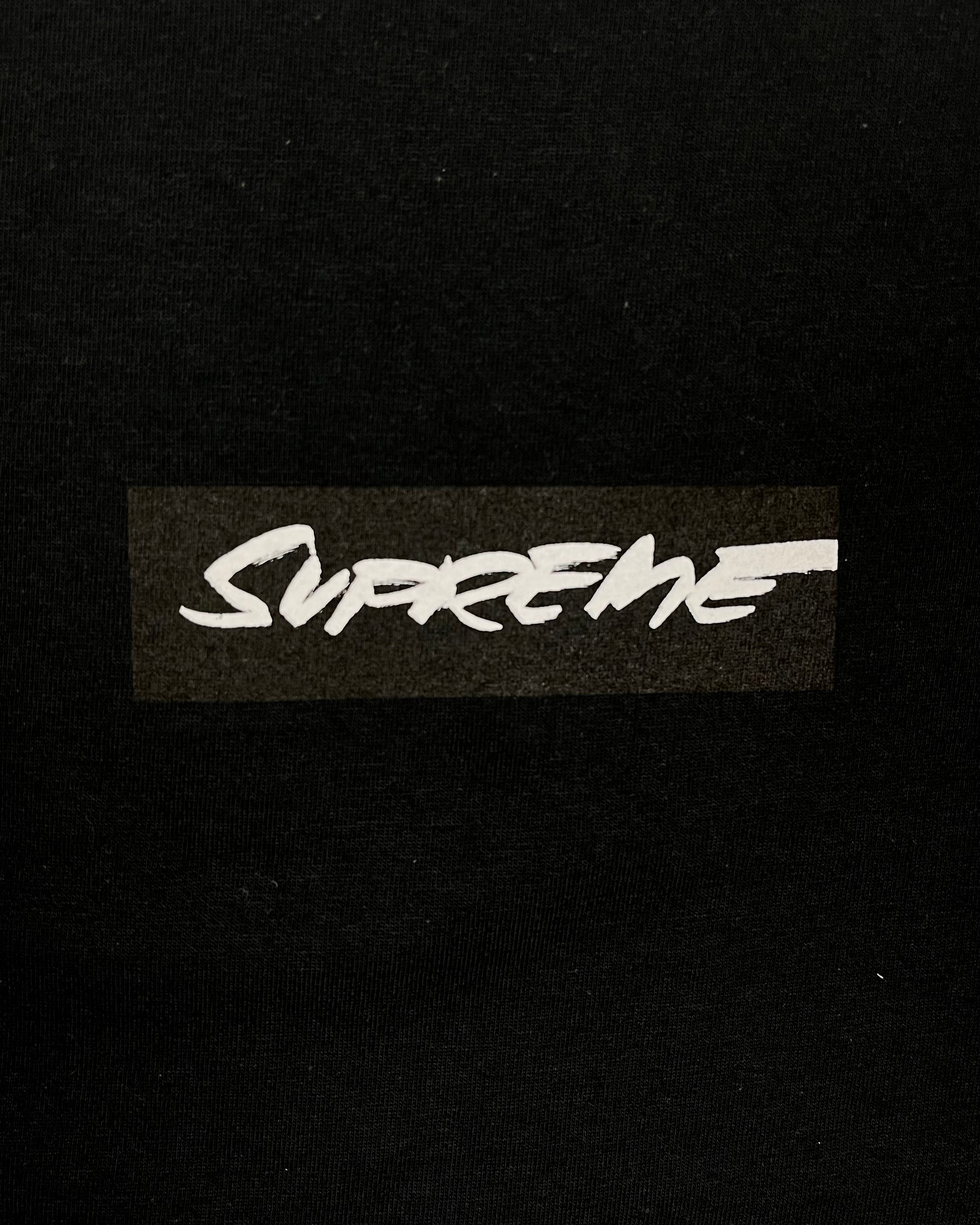 Supreme Black Futura Box Logo Tee