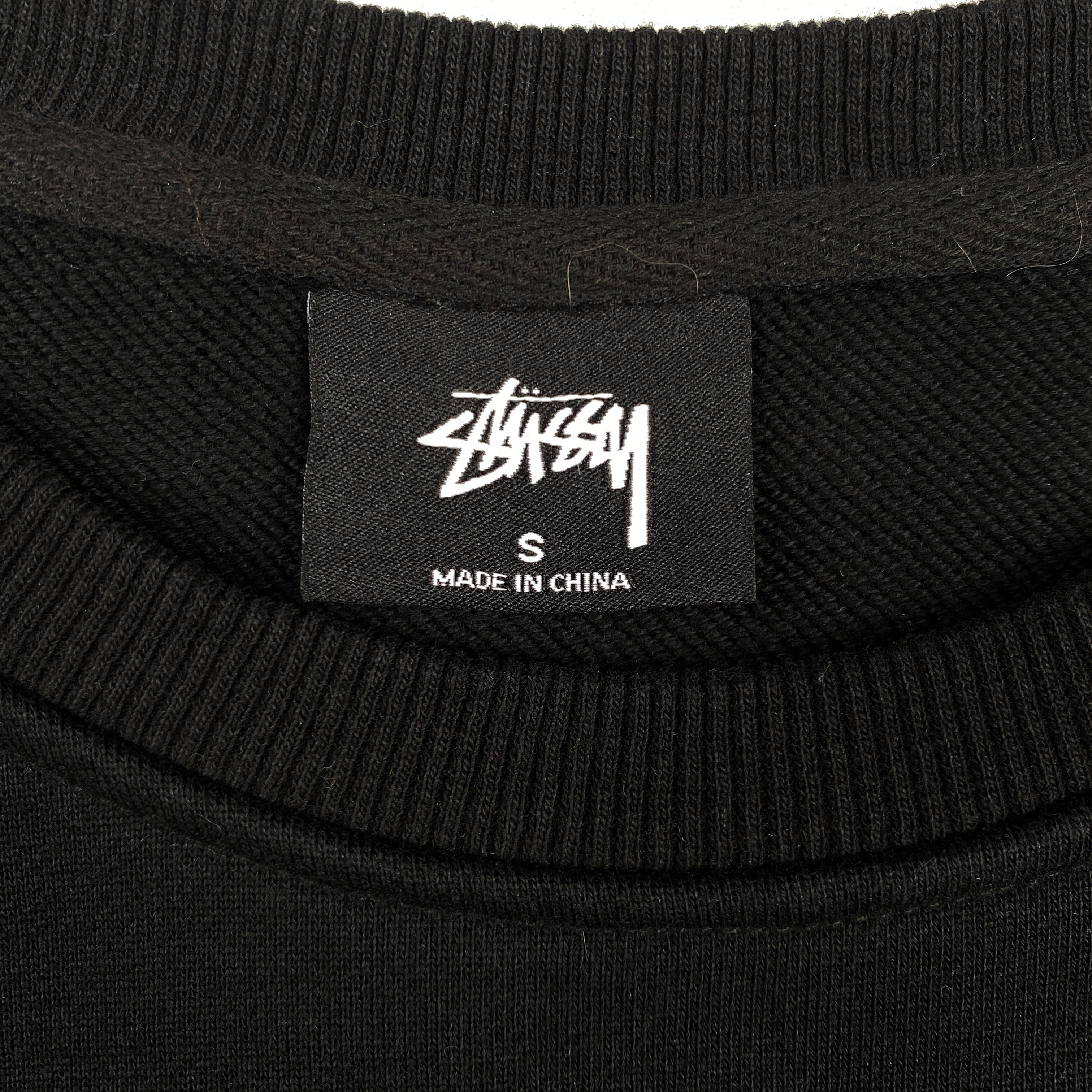 Stussy Navy Green Crewneck