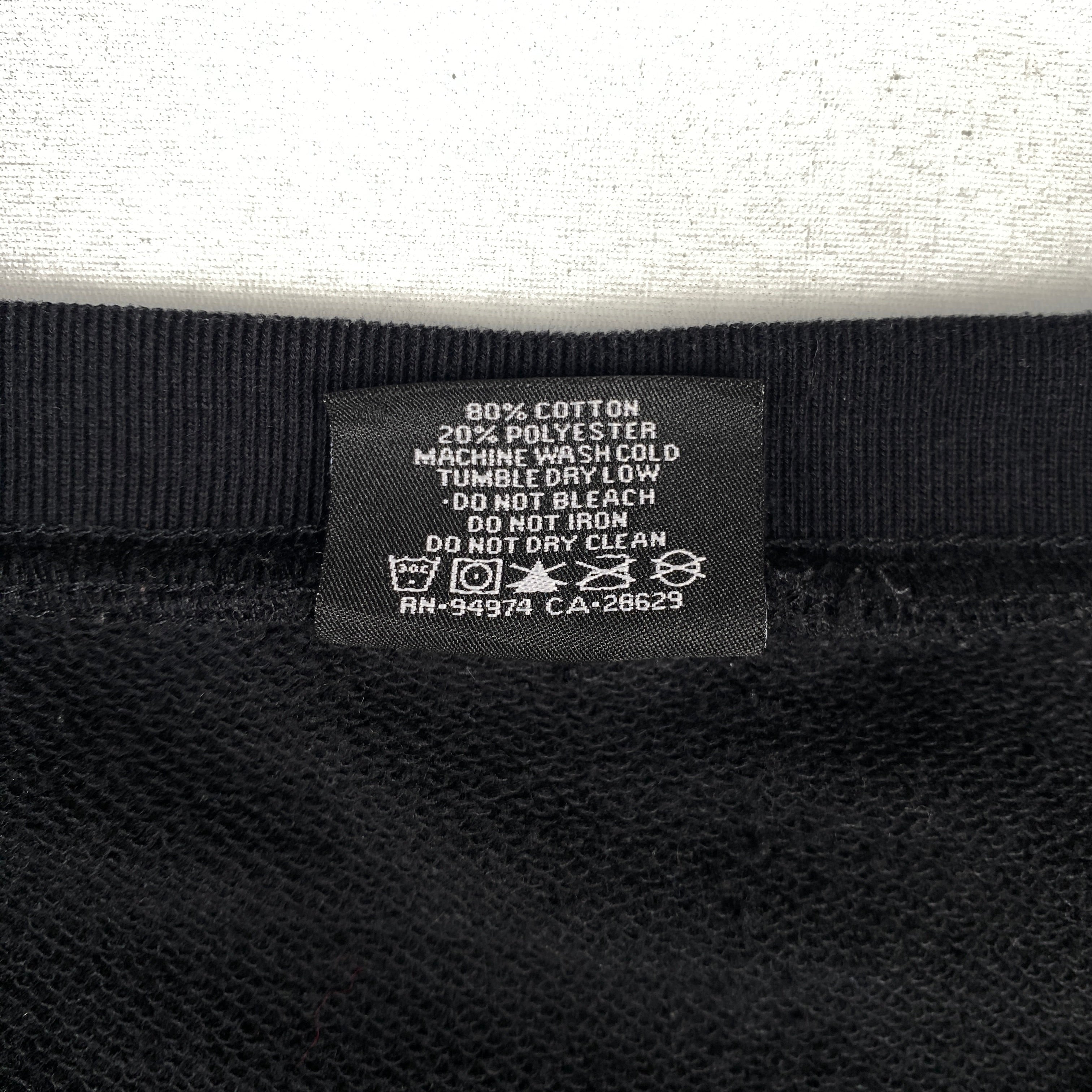 Stussy Black Tokyo Crewneck