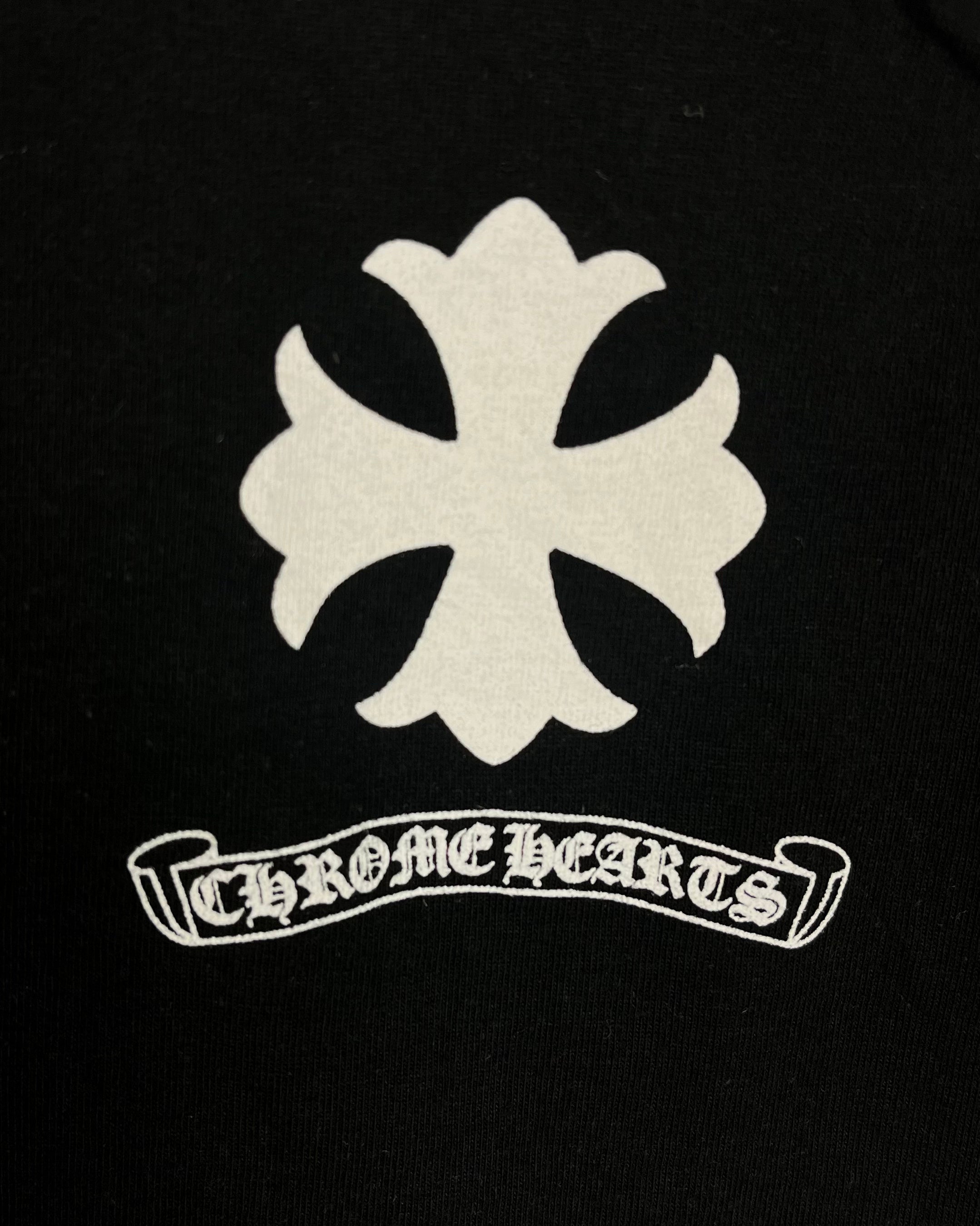 Chrome Hearts Black Cross Logo Tank Top
