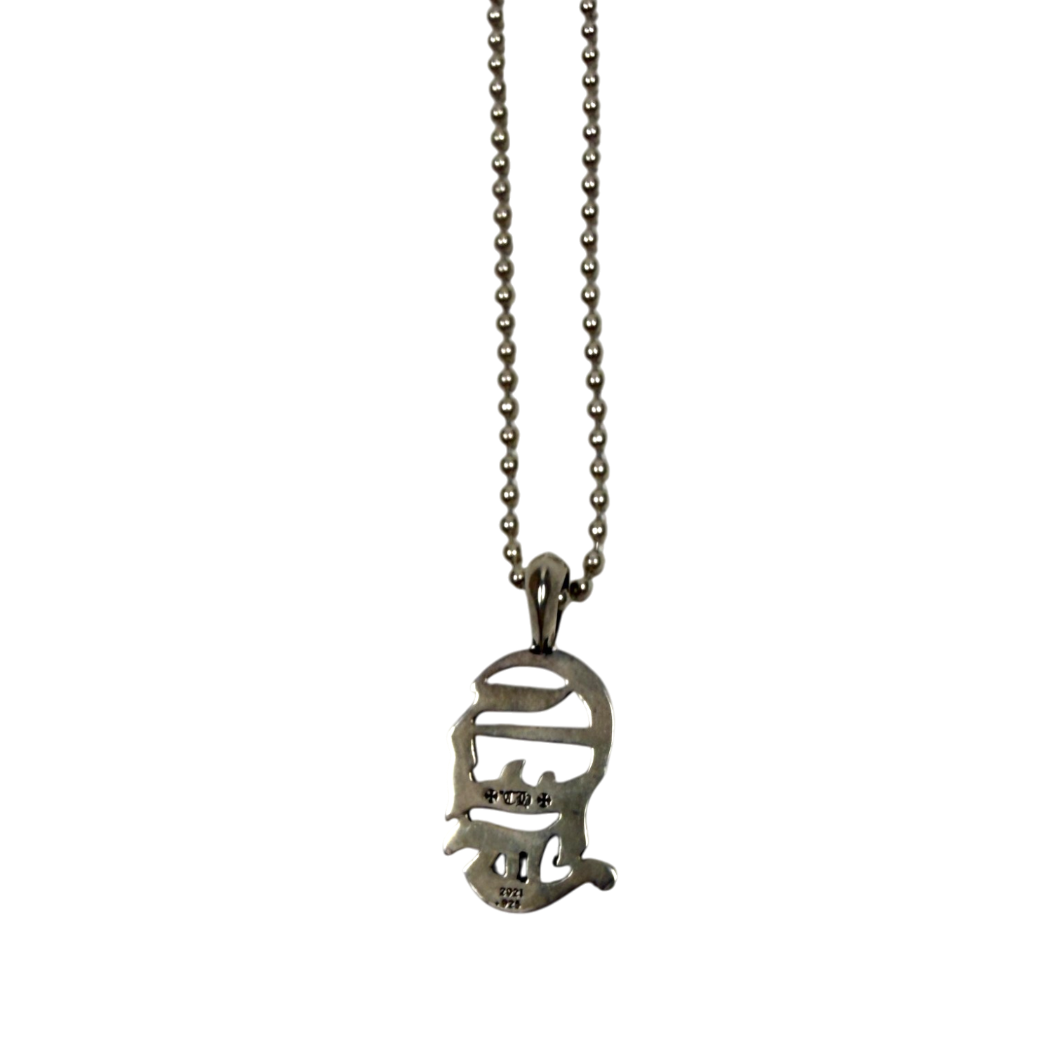 Chrome Hearts CH Logo Ball Chain Pendant