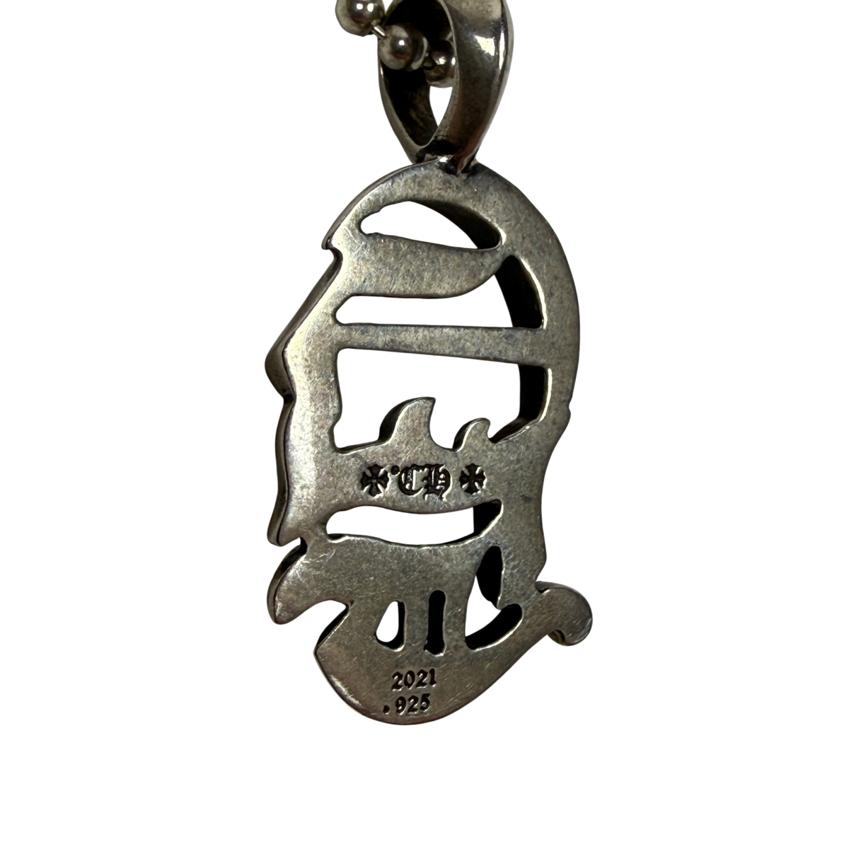 Chrome Hearts CH Logo Ball Chain Pendant