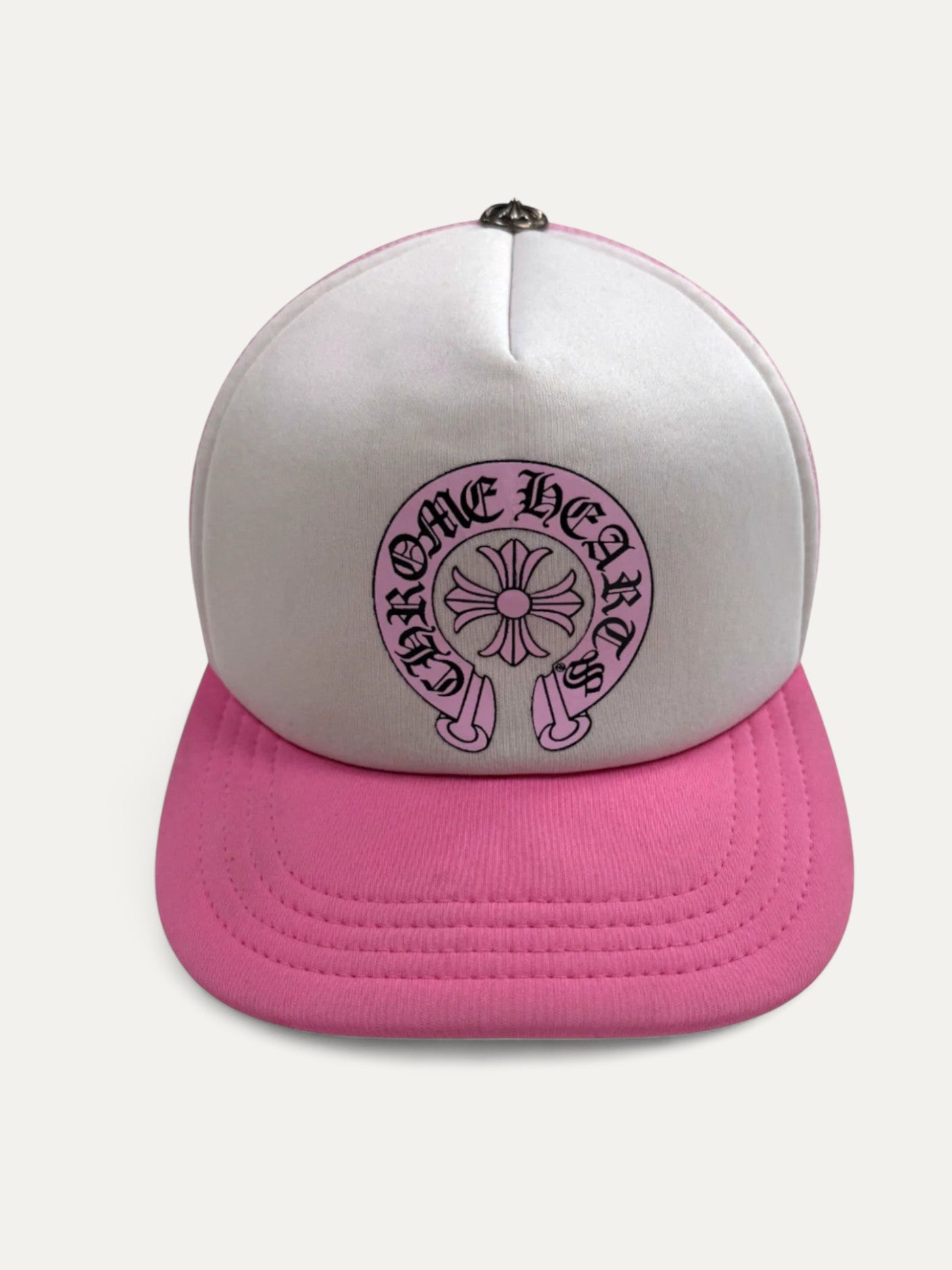 Chrome Hearts Pink Matty Boy Sex Records Horseshoe Cap