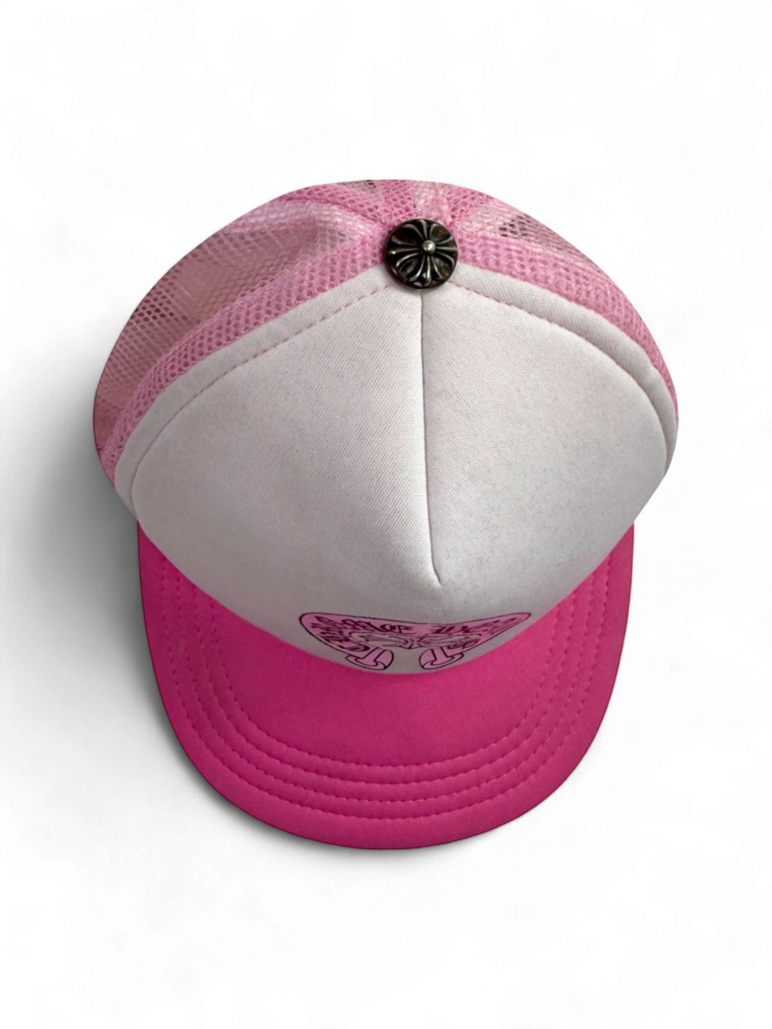 Chrome Hearts Pink Matty Boy Sex Records Horseshoe Cap