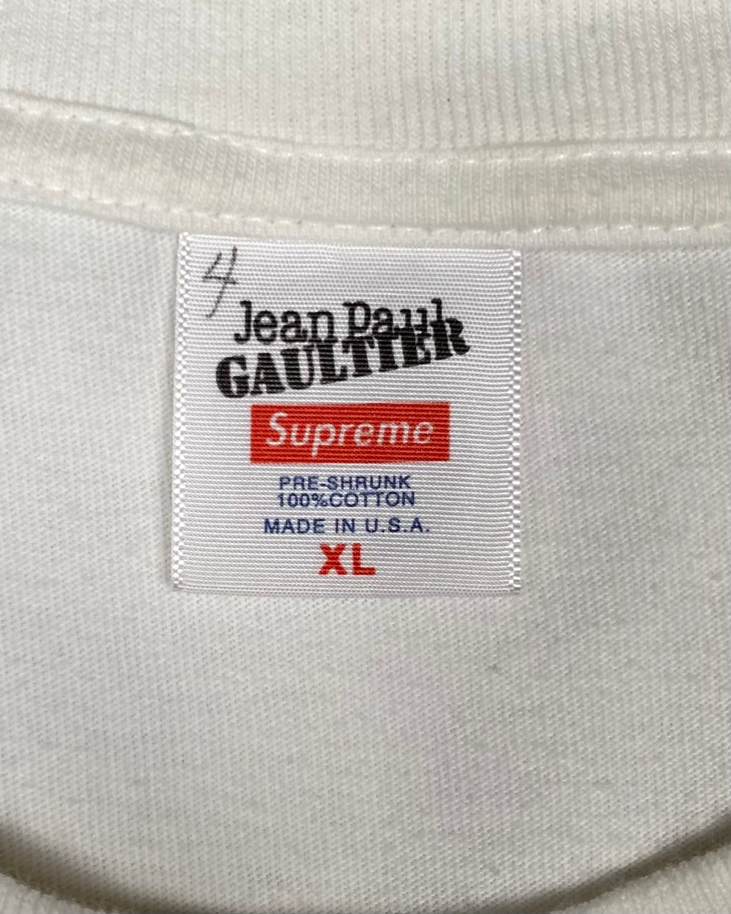 Supreme JPG White Tee