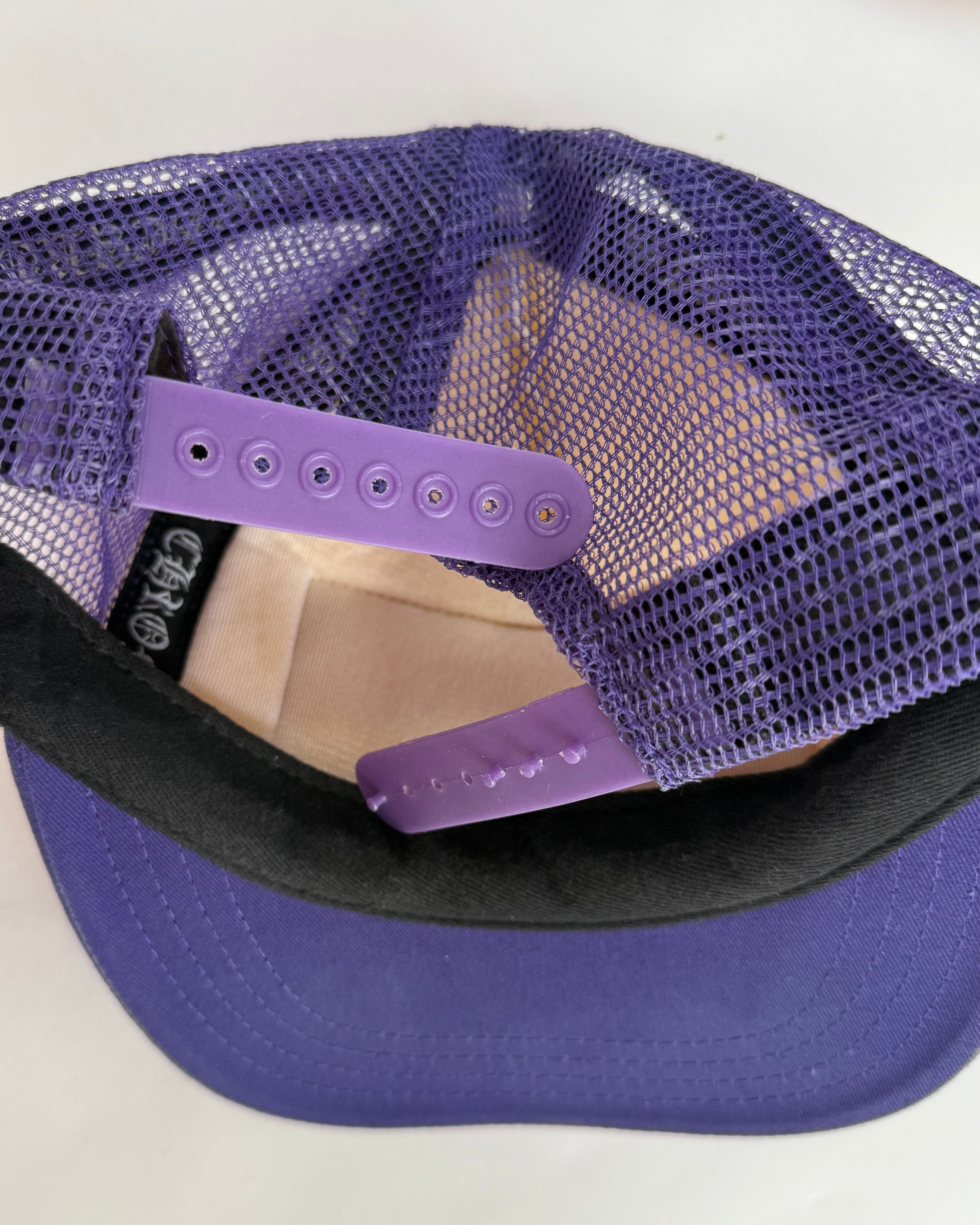 Chrome Hearts Purple CH Hollywood Cap