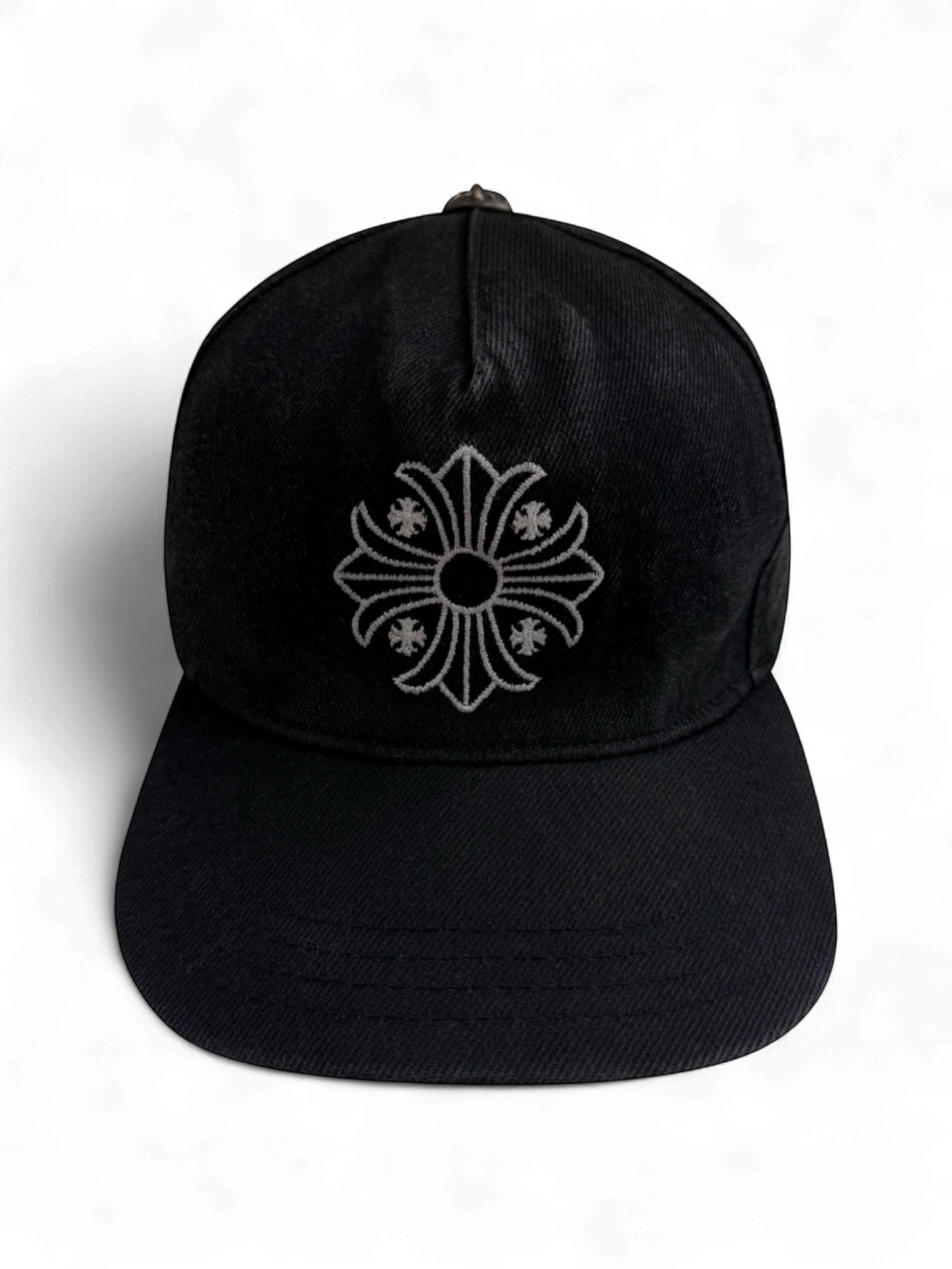 Chrome Hearts Black Cross Logo Cap