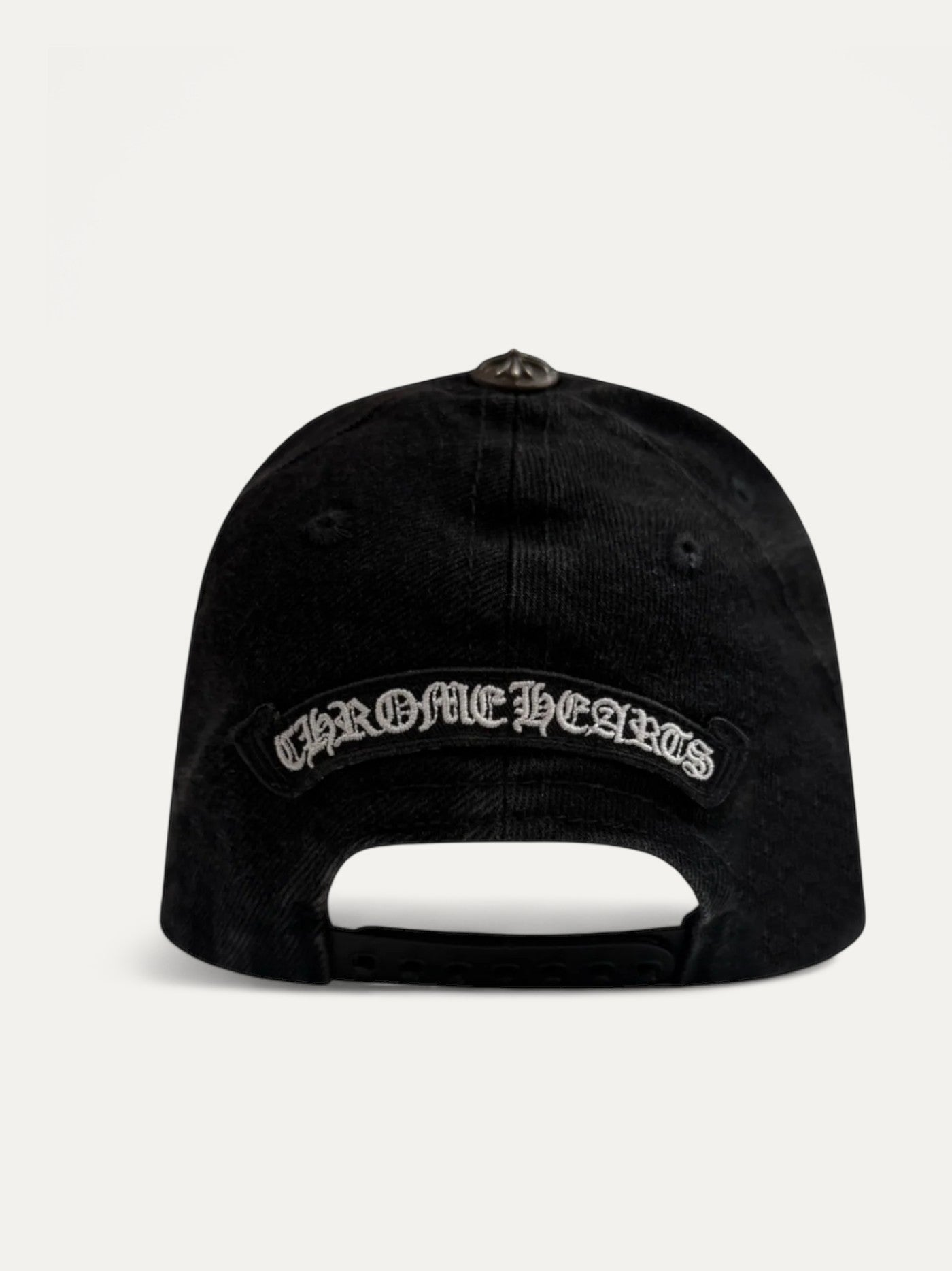 Chrome Hearts Black Cross Logo Cap