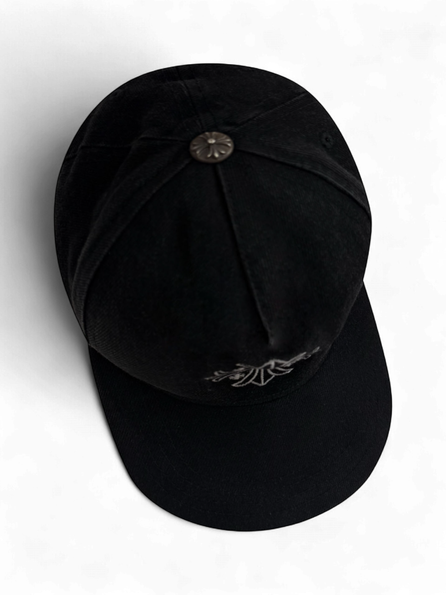 Chrome Hearts Black Cross Logo Cap