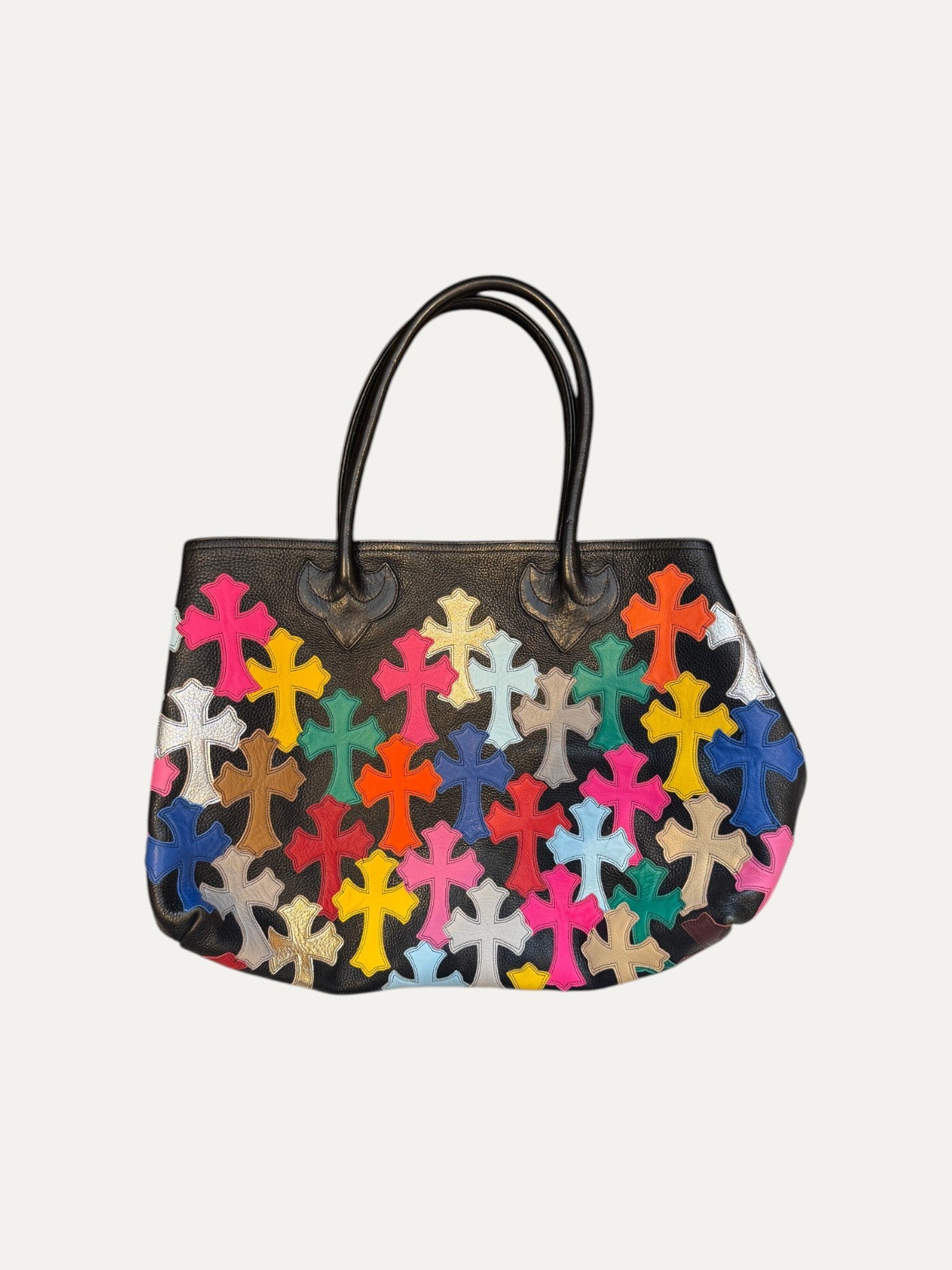 Chrome Hearts Multi Colour Cemetery Cross Handbag