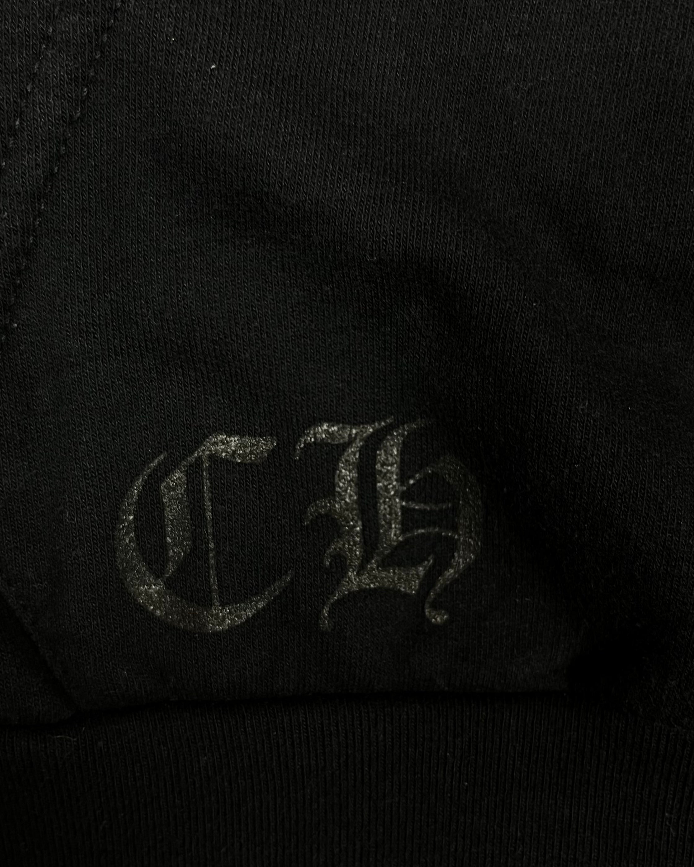 Chrome Hearts Black Old English Hoodie