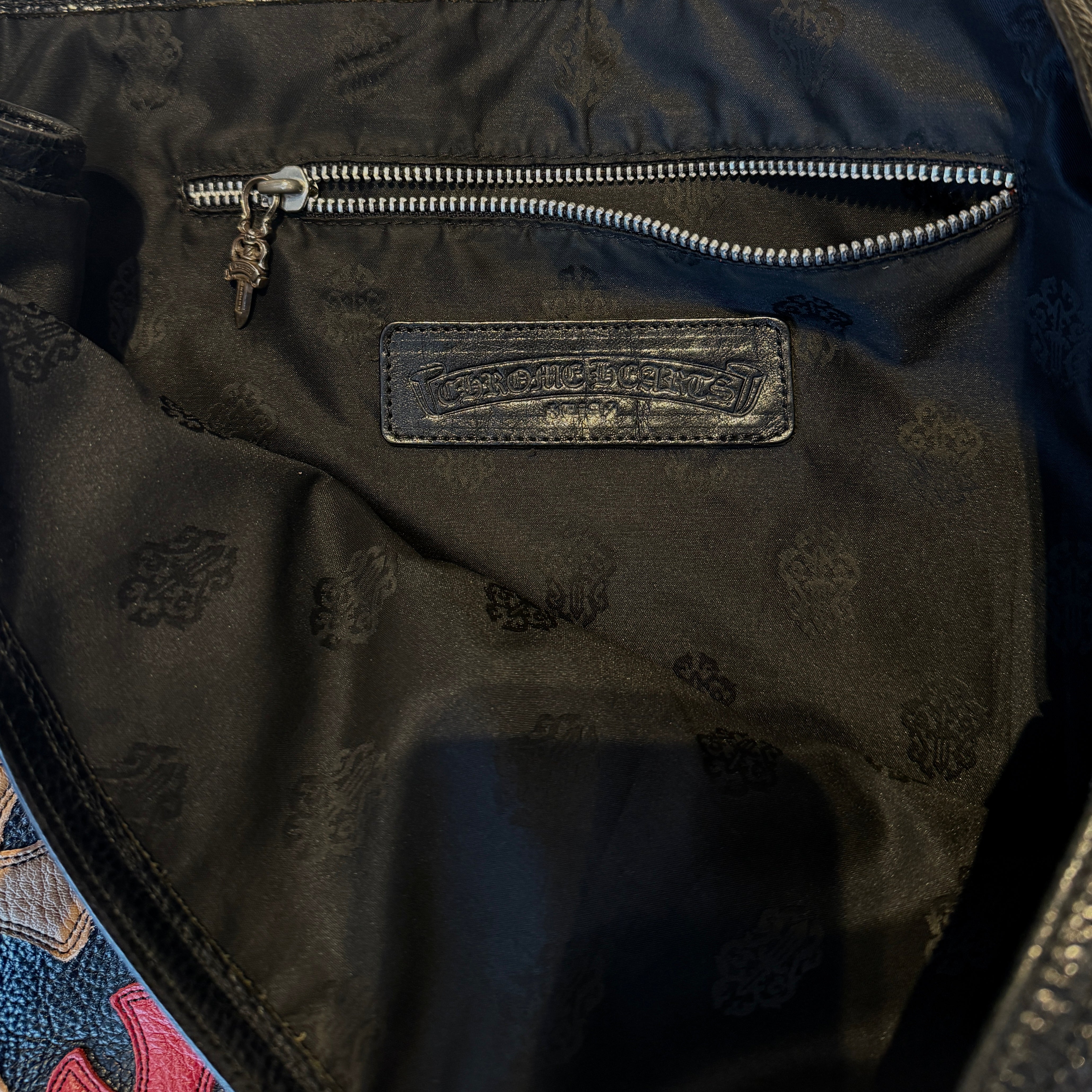 Chrome Hearts Multi Colour Cemetery Cross Handbag