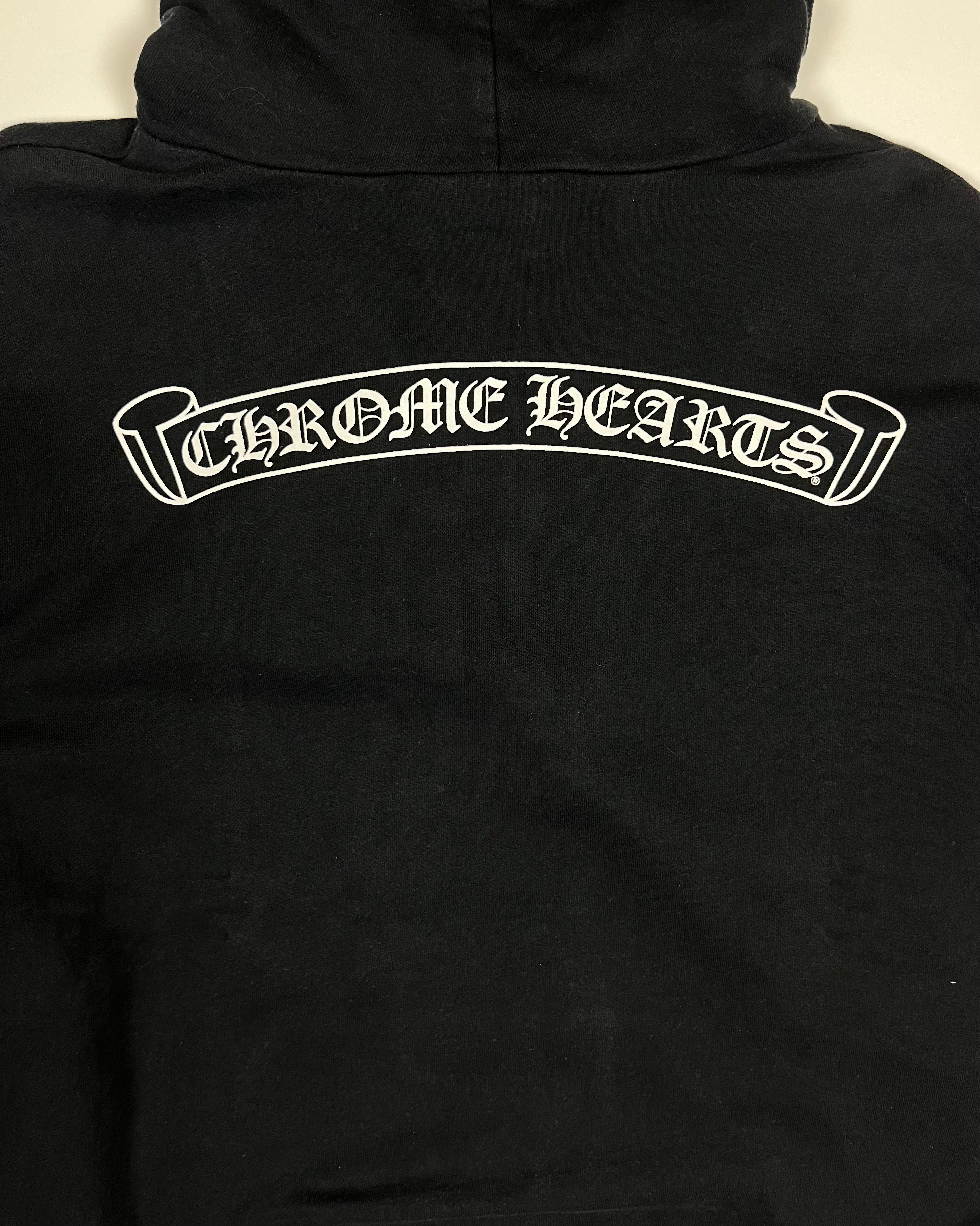 Chrome Hearts Black Old English Hoodie