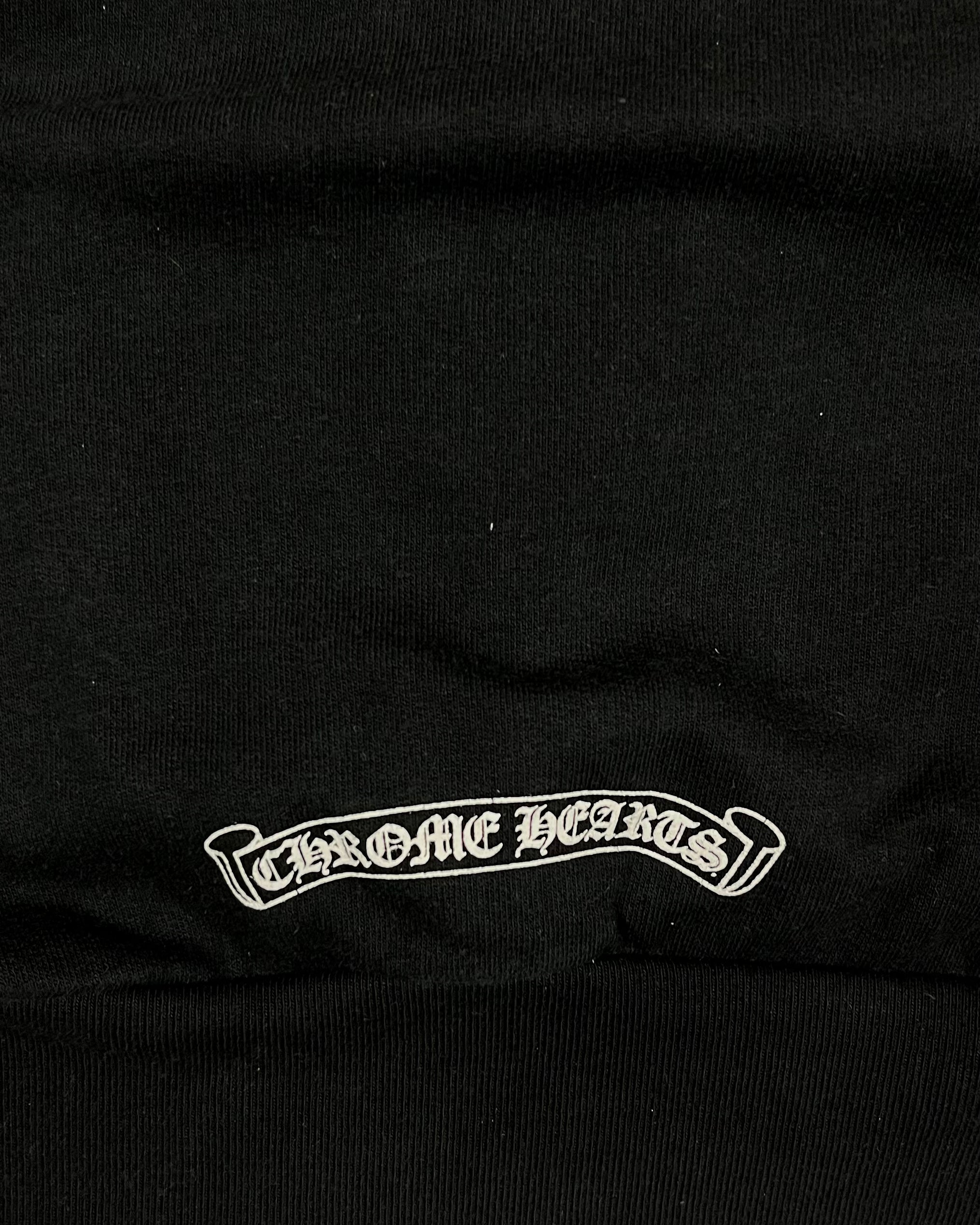 Chrome Hearts Black Old English Hoodie