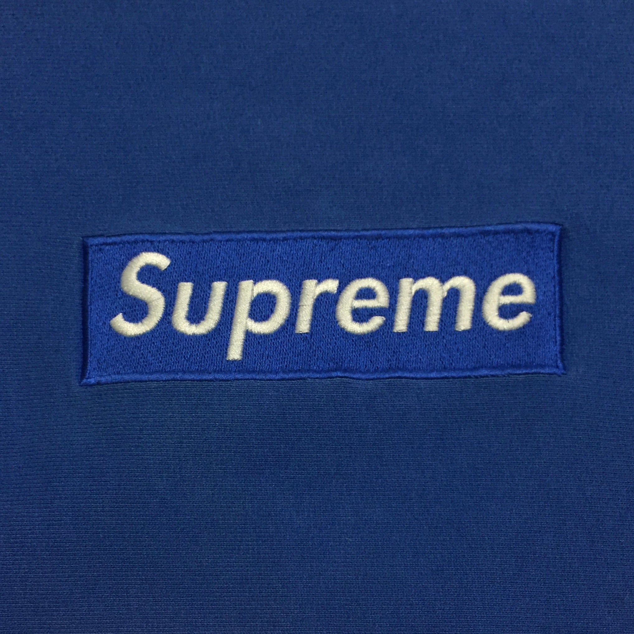 2006 Supreme Royal Blue Box Logo Crewneck