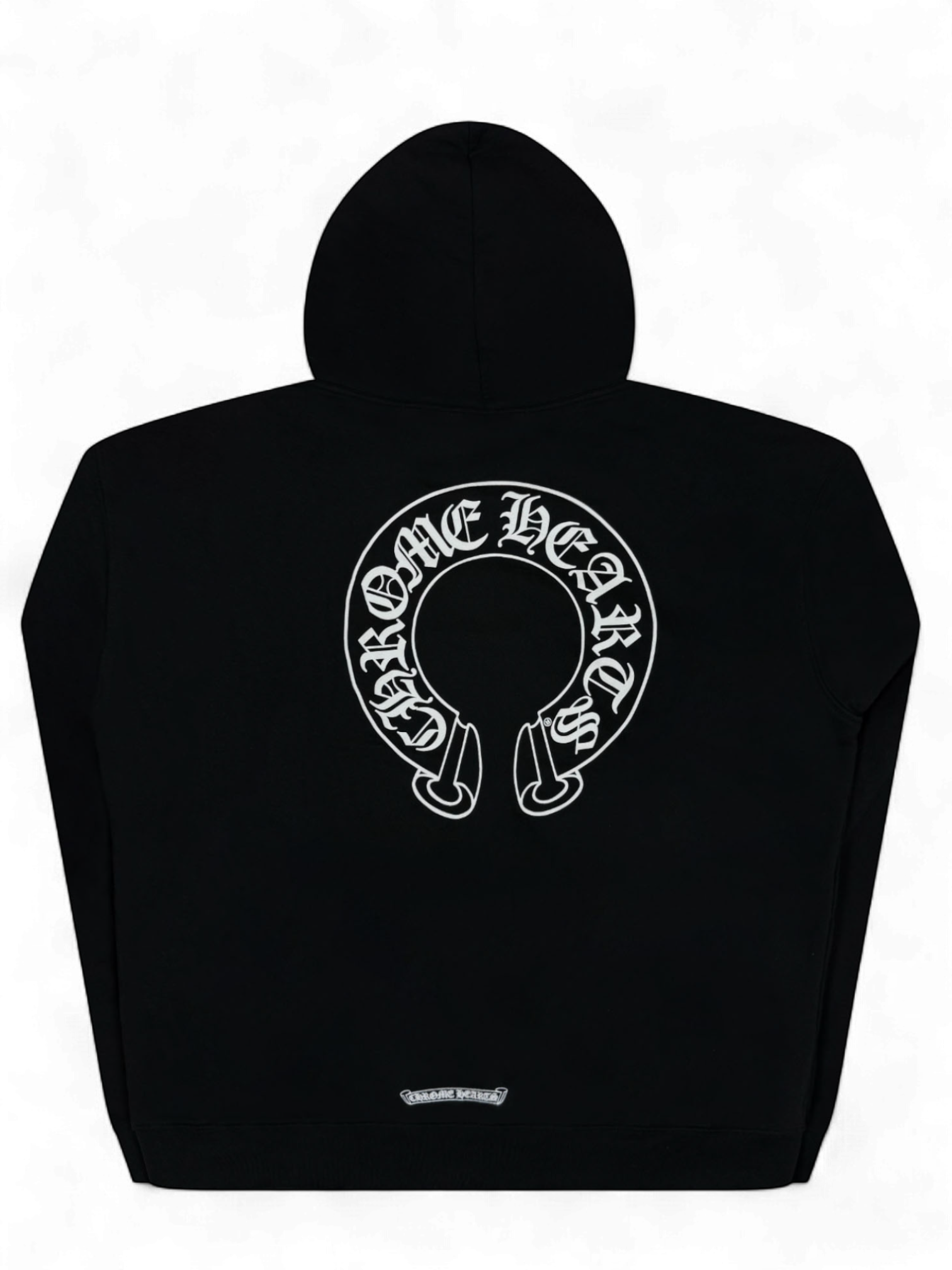 Chrome Hearts Black Thermal Horseshoe Zip Up Hoodie