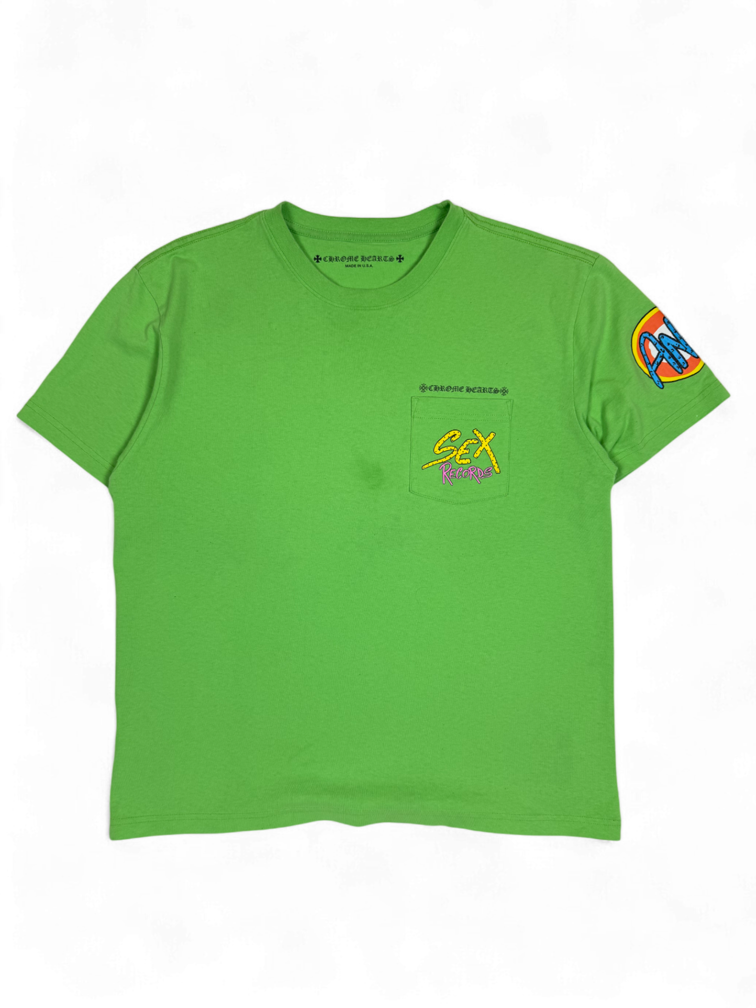 Chrome Hearts Matty Boy Green Sex Records Tee