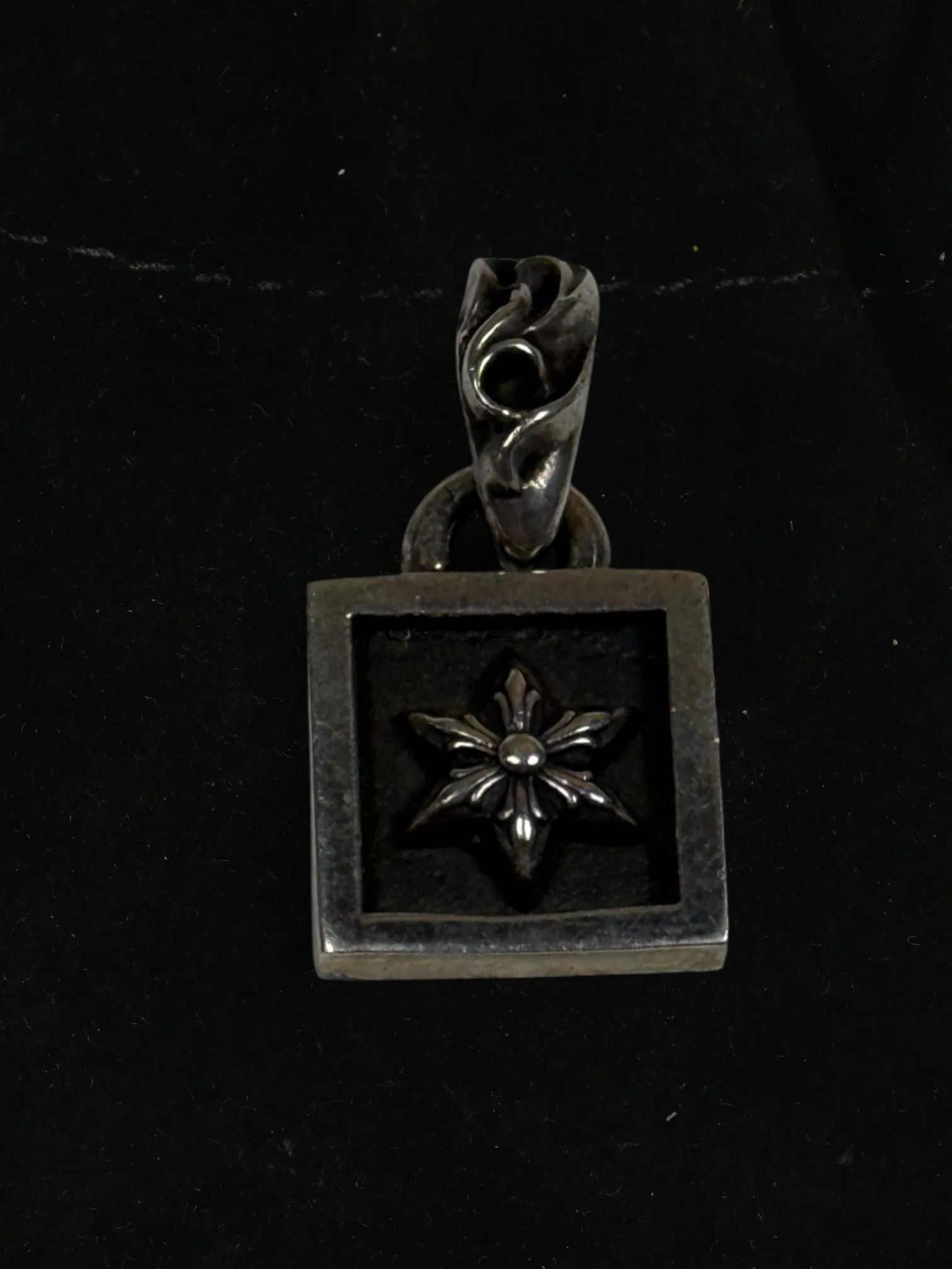 Chrome Hearts Framed Star Charm Necklace