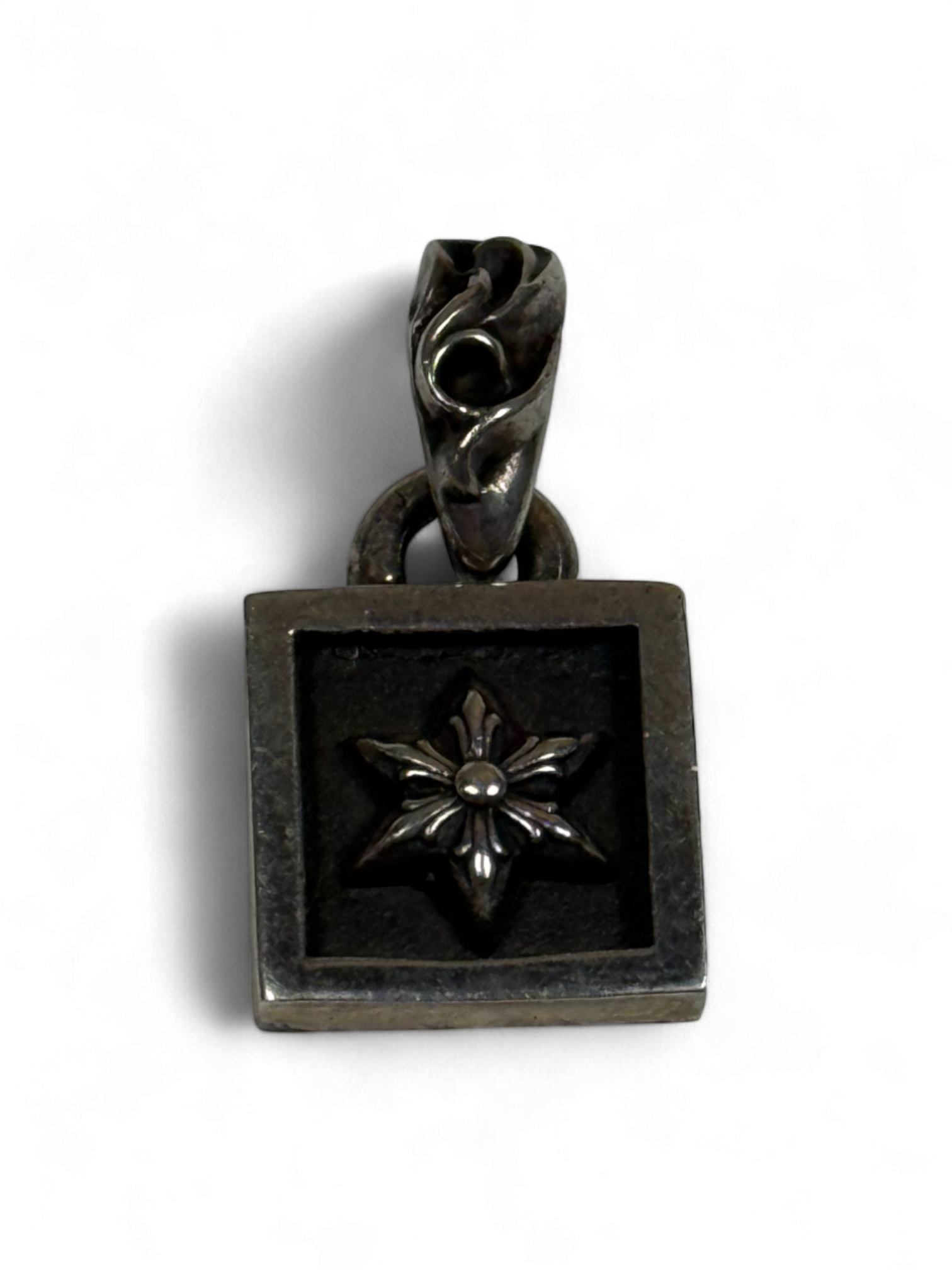 Chrome Hearts Framed Star Charm Necklace
