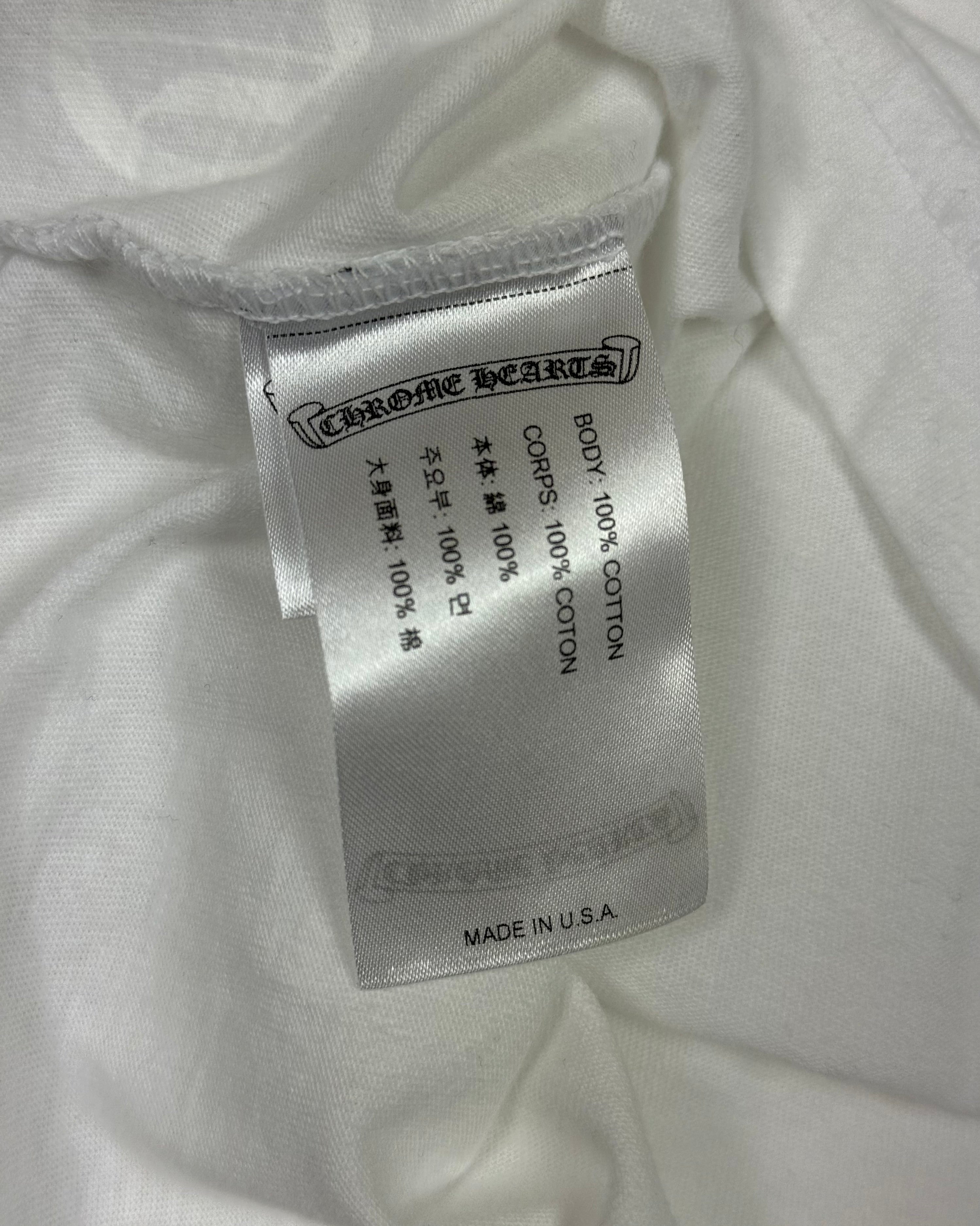 Chrome Hearts White Osaka Exclusive Tee