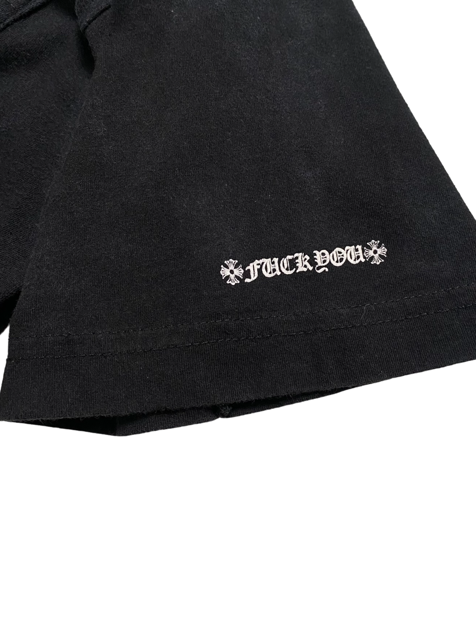 Chrome Hearts Black Cross Logo Tee