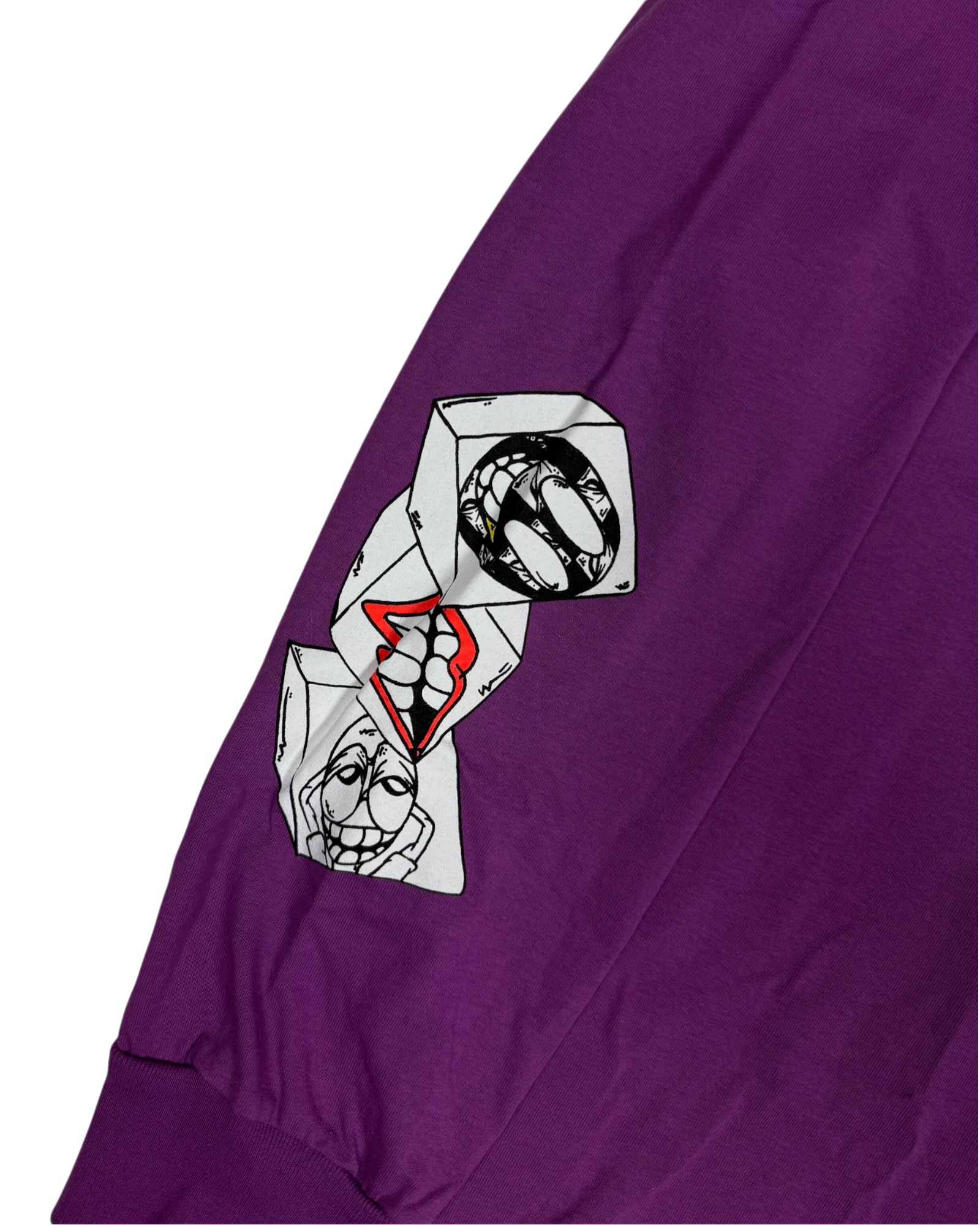 Chrome Hearts Matty Boy I Want More Not Less Purple Longsleeve
