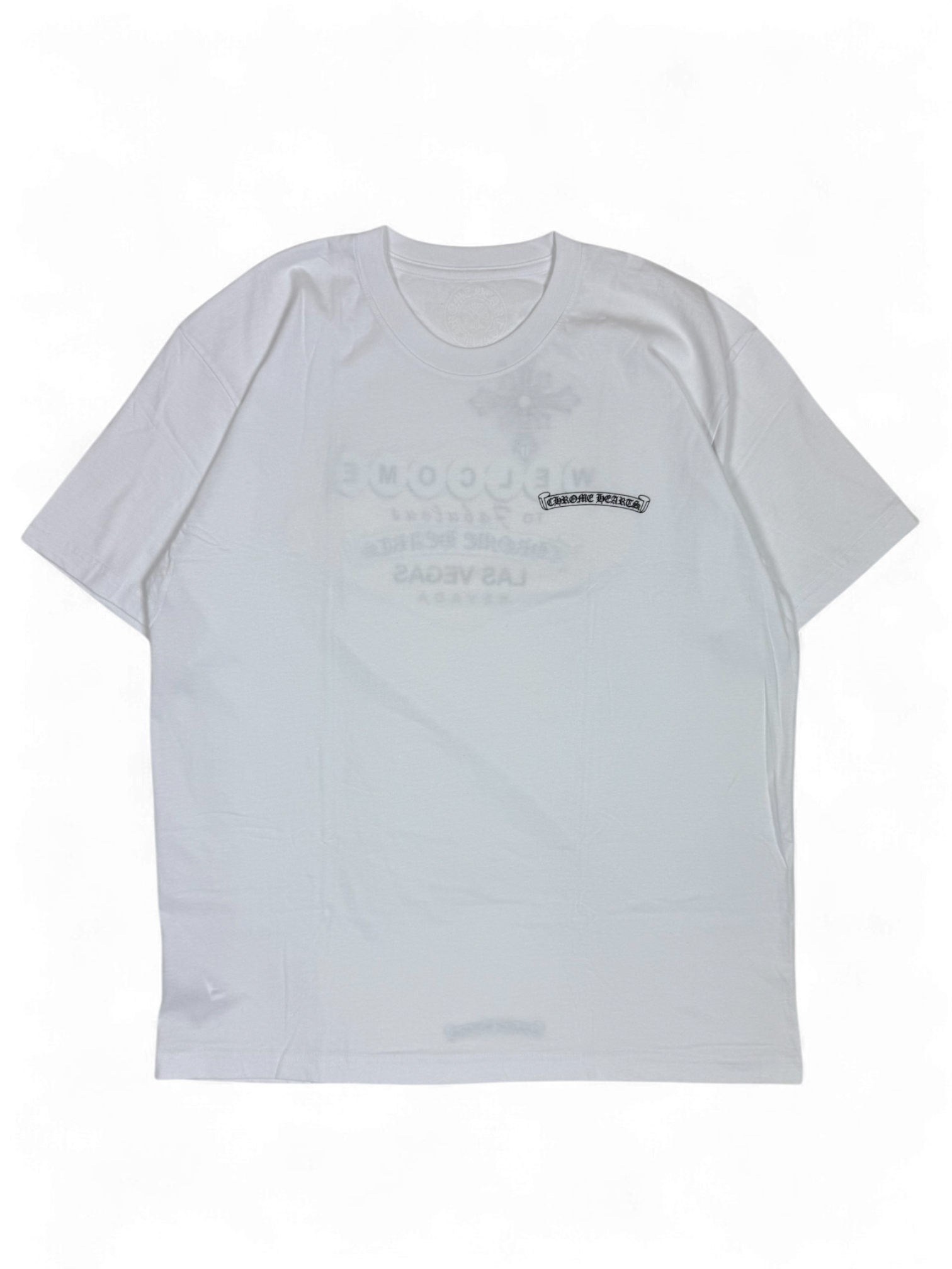 Chrome Hearts White Las Vegas Exclusive Tee