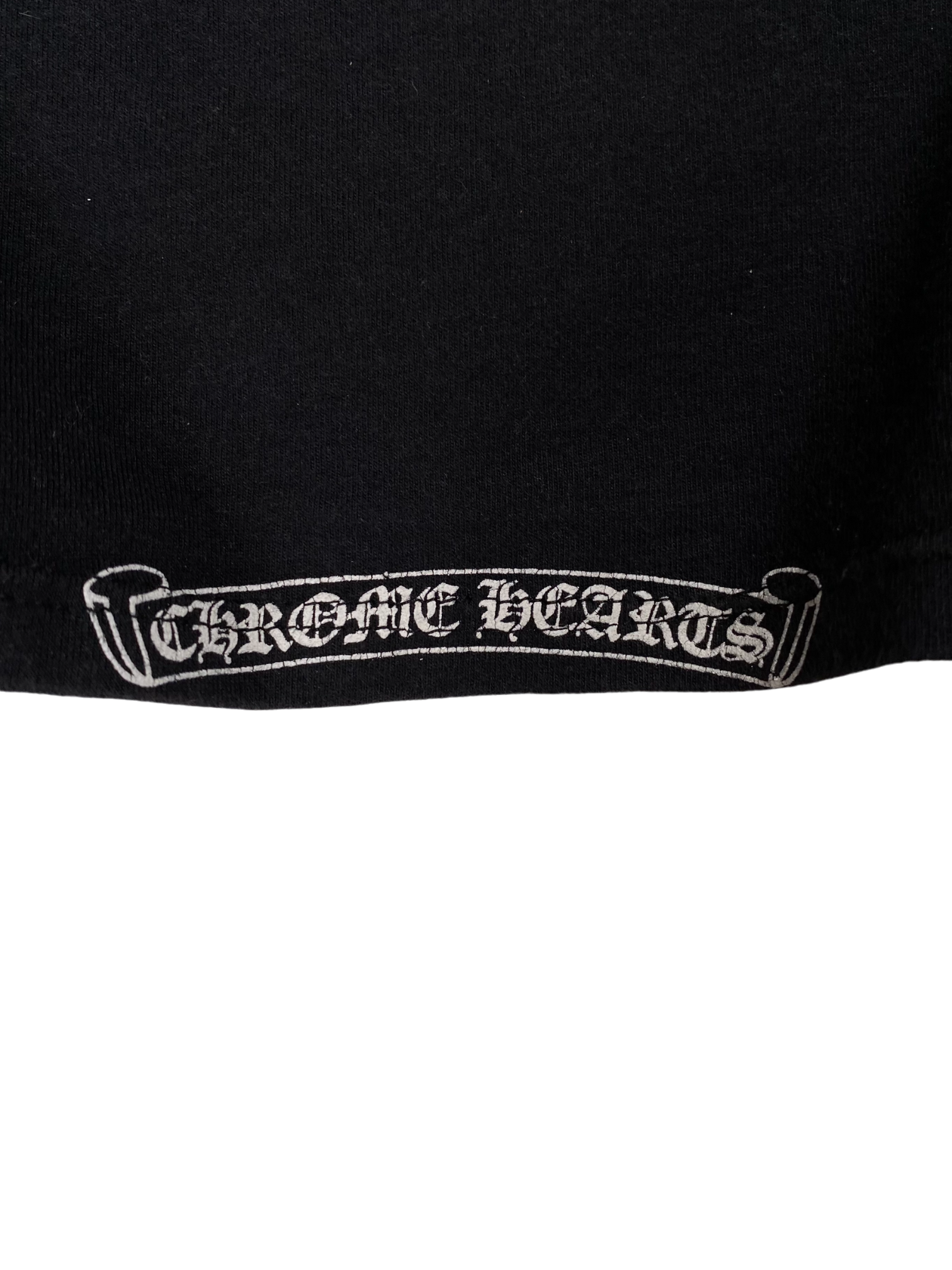 Chrome Hearts Black Dagger Logo Tee