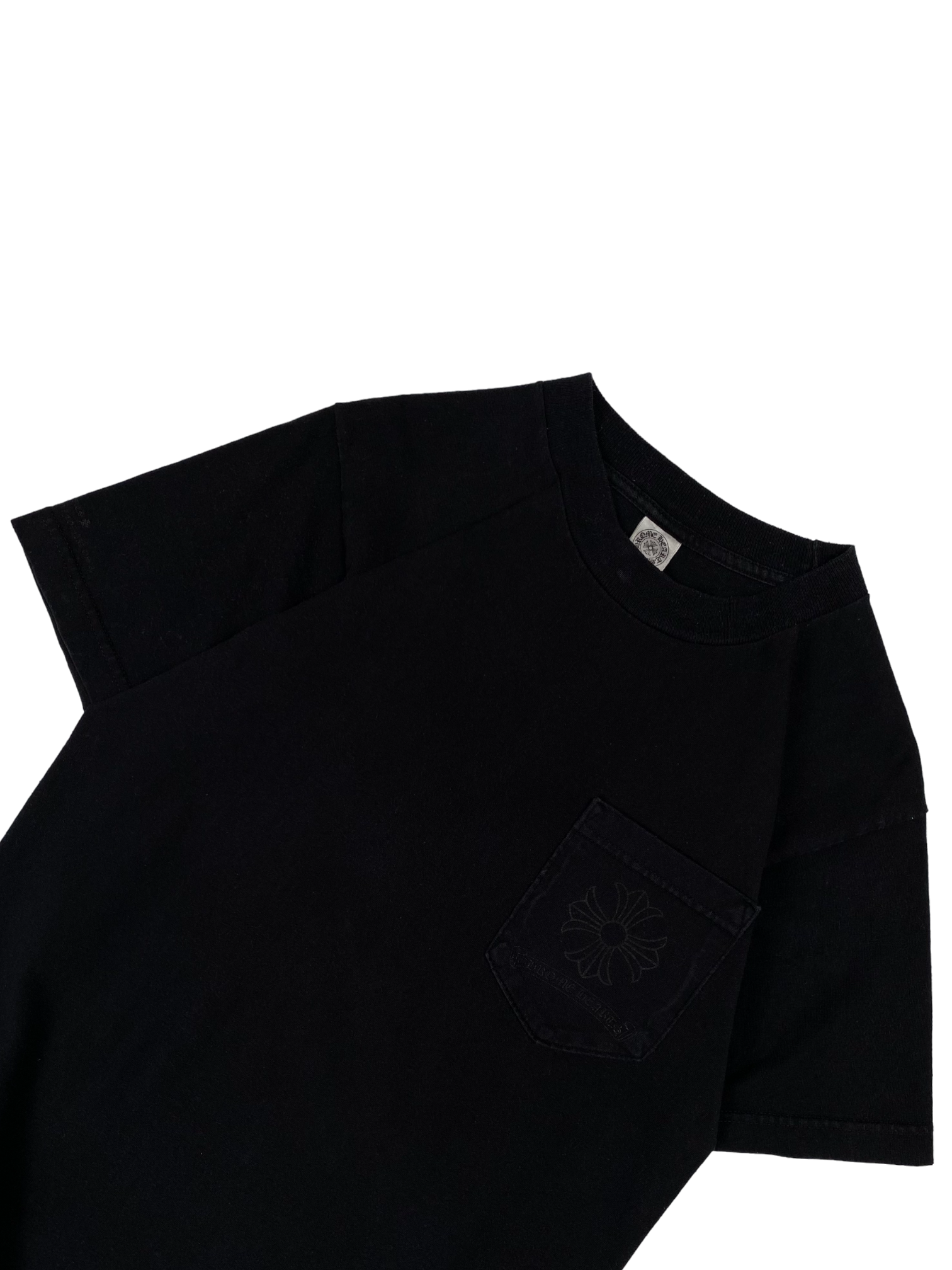 Chrome Hearts Black Tonal Cross Logo Tee