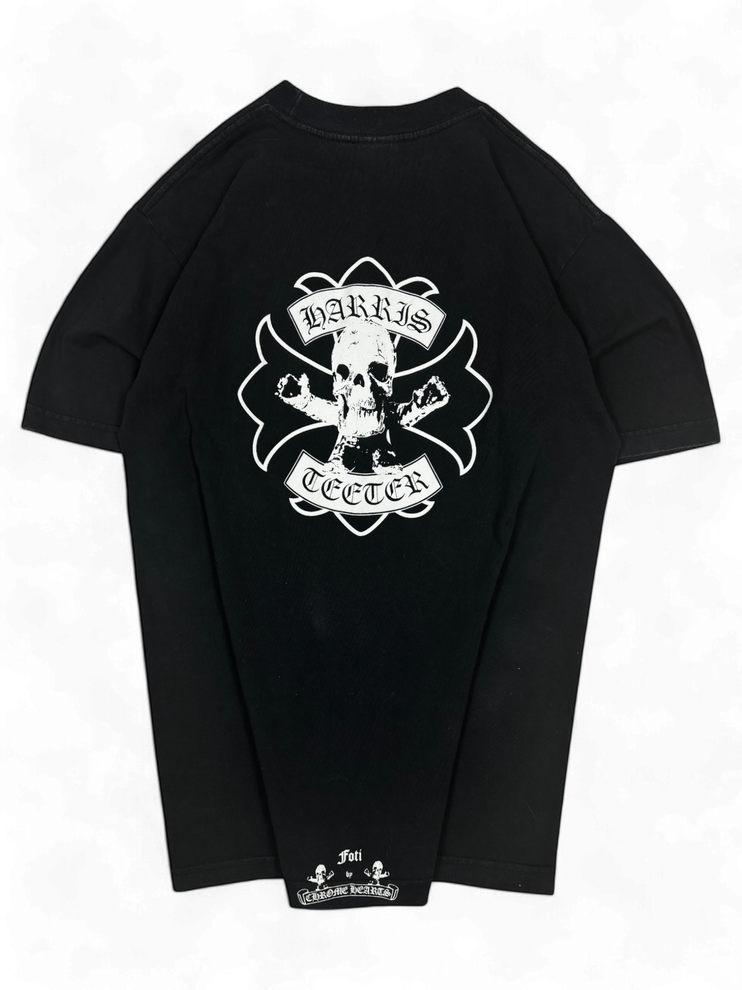 Chrome Hearts x Foti Black Skull Tee