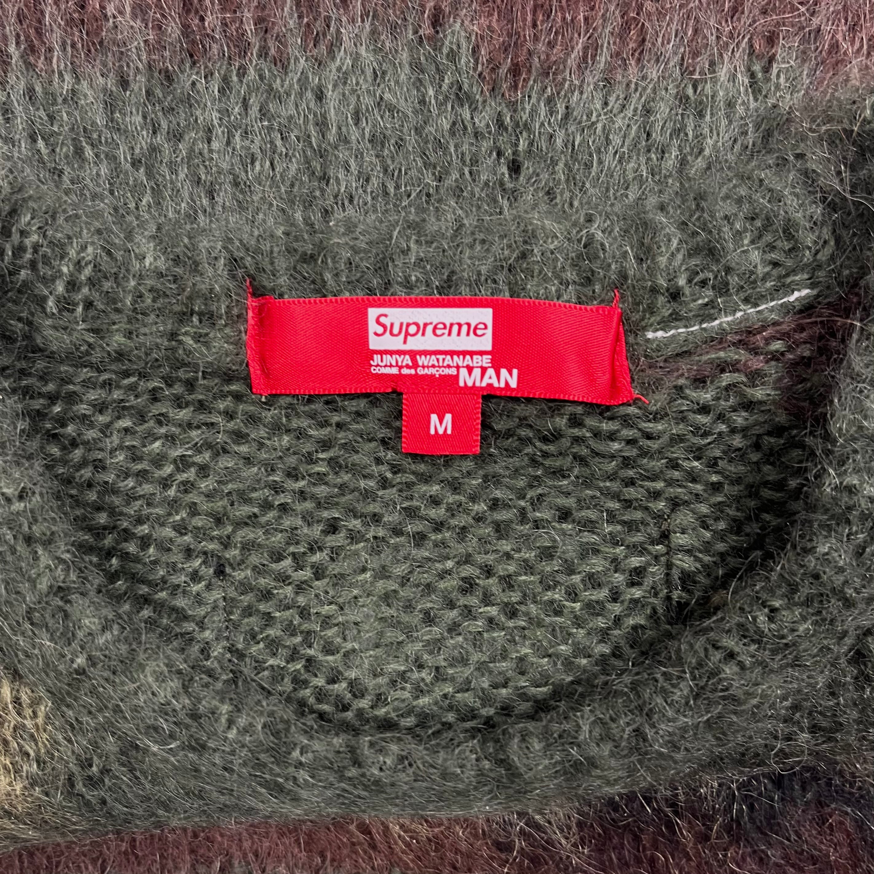 2021 Supreme x Junya Watanabe CDG Brushed Camo Sweater