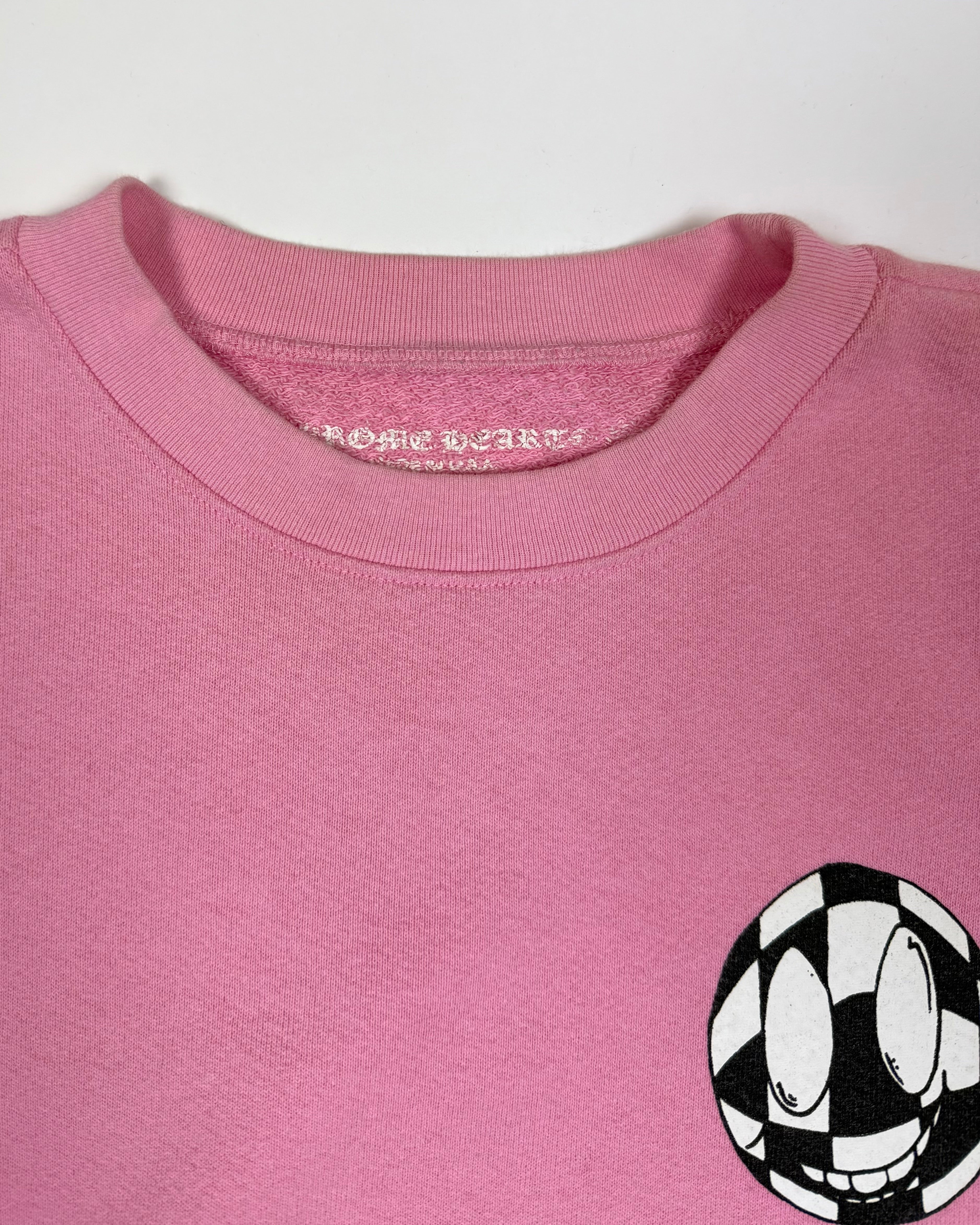 Chrome Hearts Matty Boy Pink Vanity Affair Crewneck