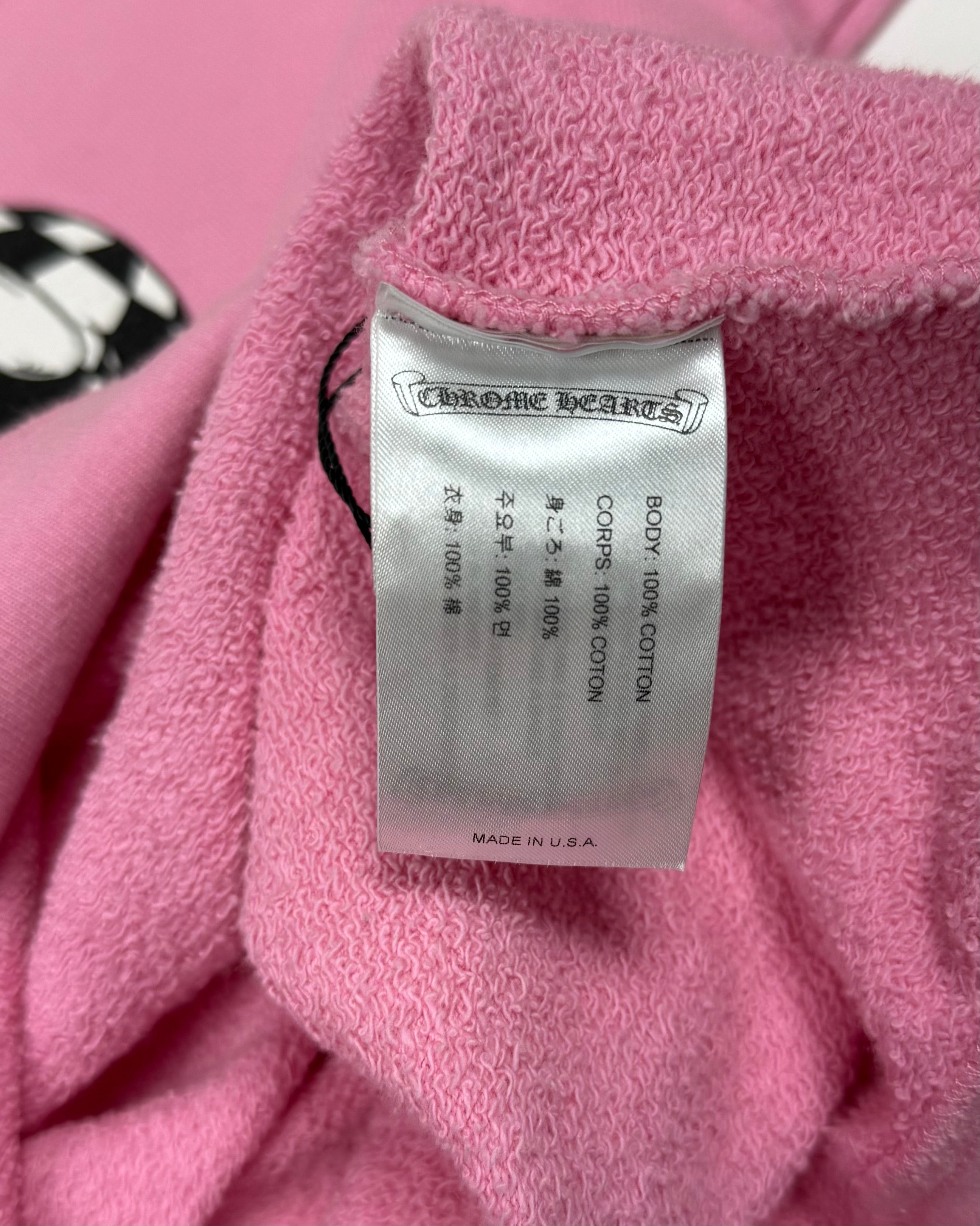 Chrome Hearts Matty Boy Pink Vanity Affair Crewneck