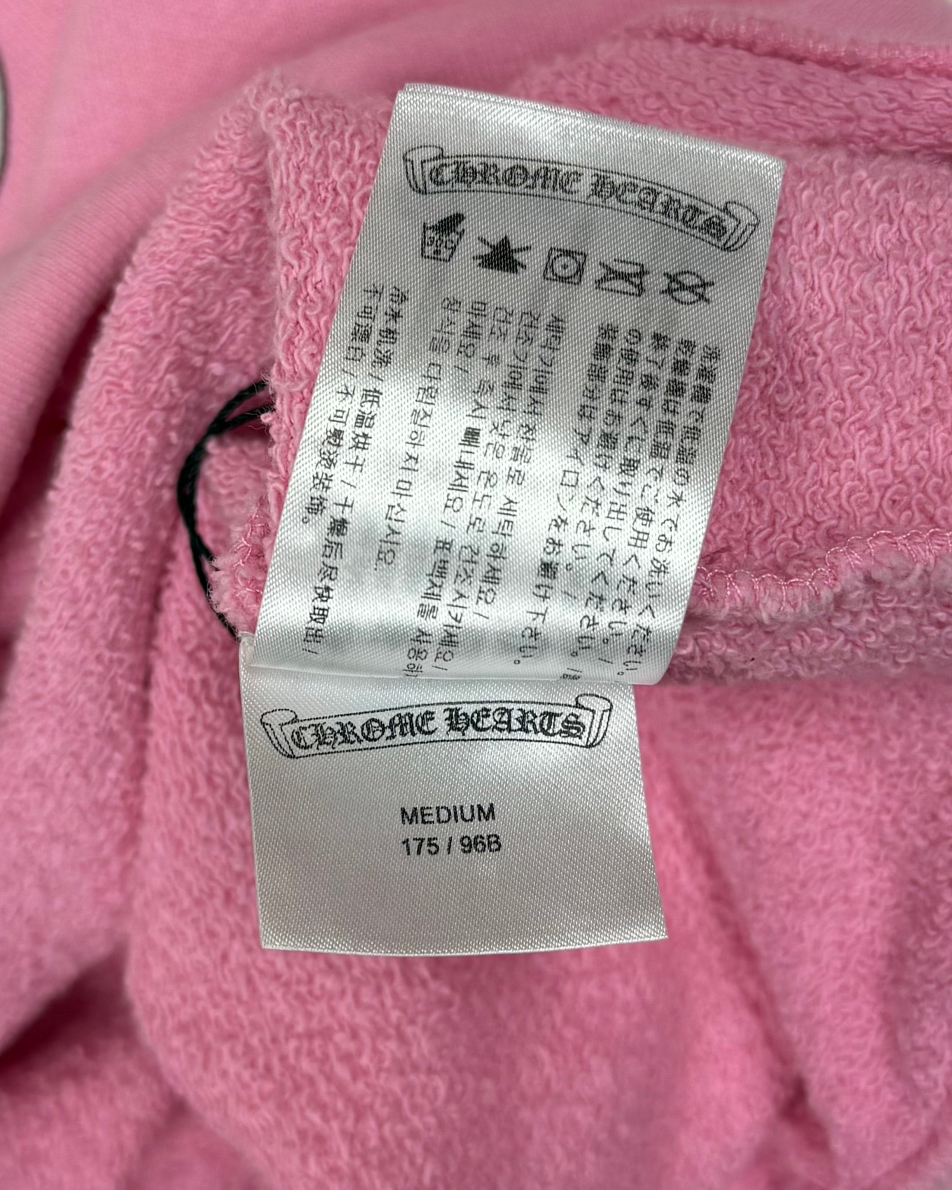 Chrome Hearts Matty Boy Pink Vanity Affair Crewneck