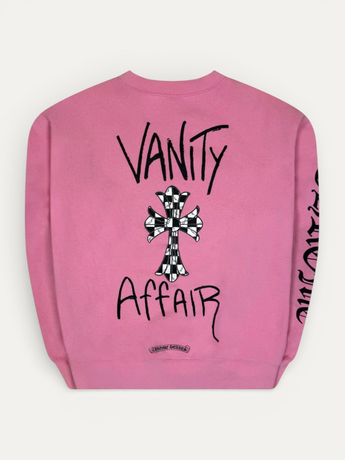 Chrome Hearts Matty Boy Pink Vanity Affair Crewneck