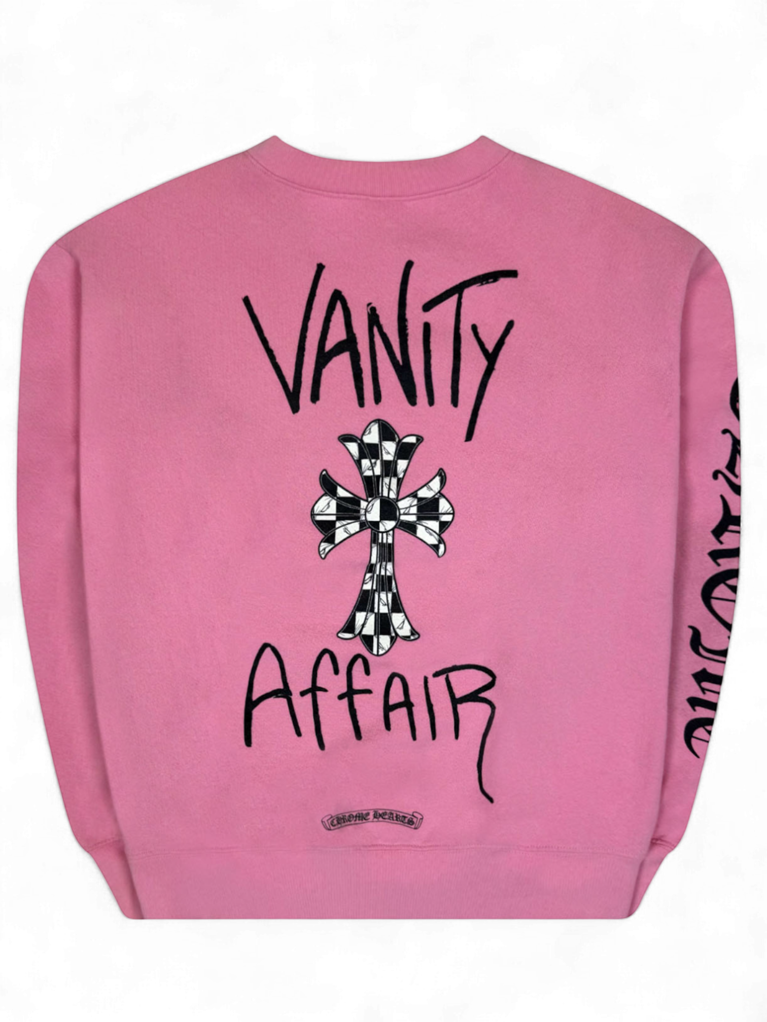Chrome Hearts Matty Boy Pink Vanity Affair Crewneck
