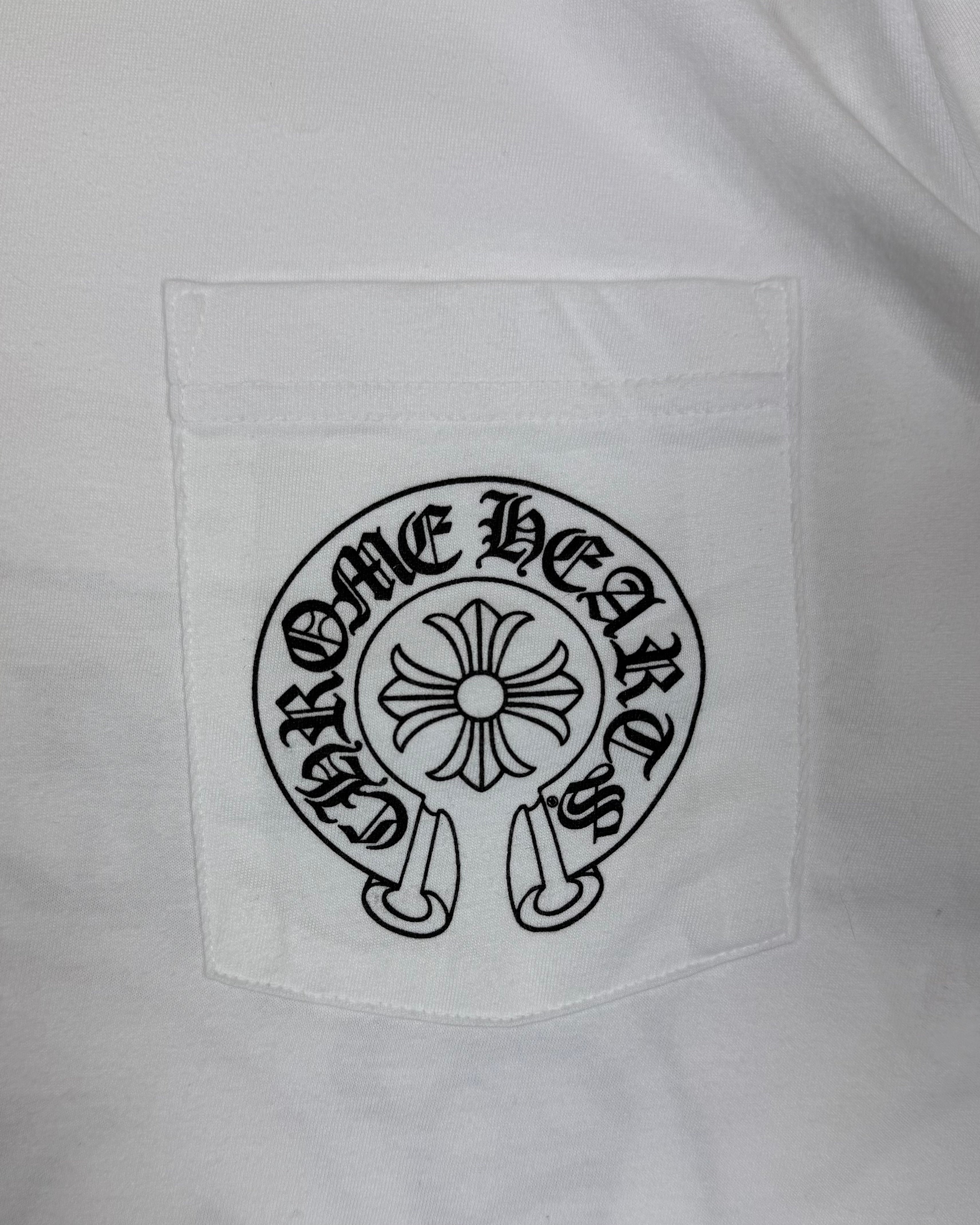 Chrome Hearts White Malibu Exclusive Logo Tee