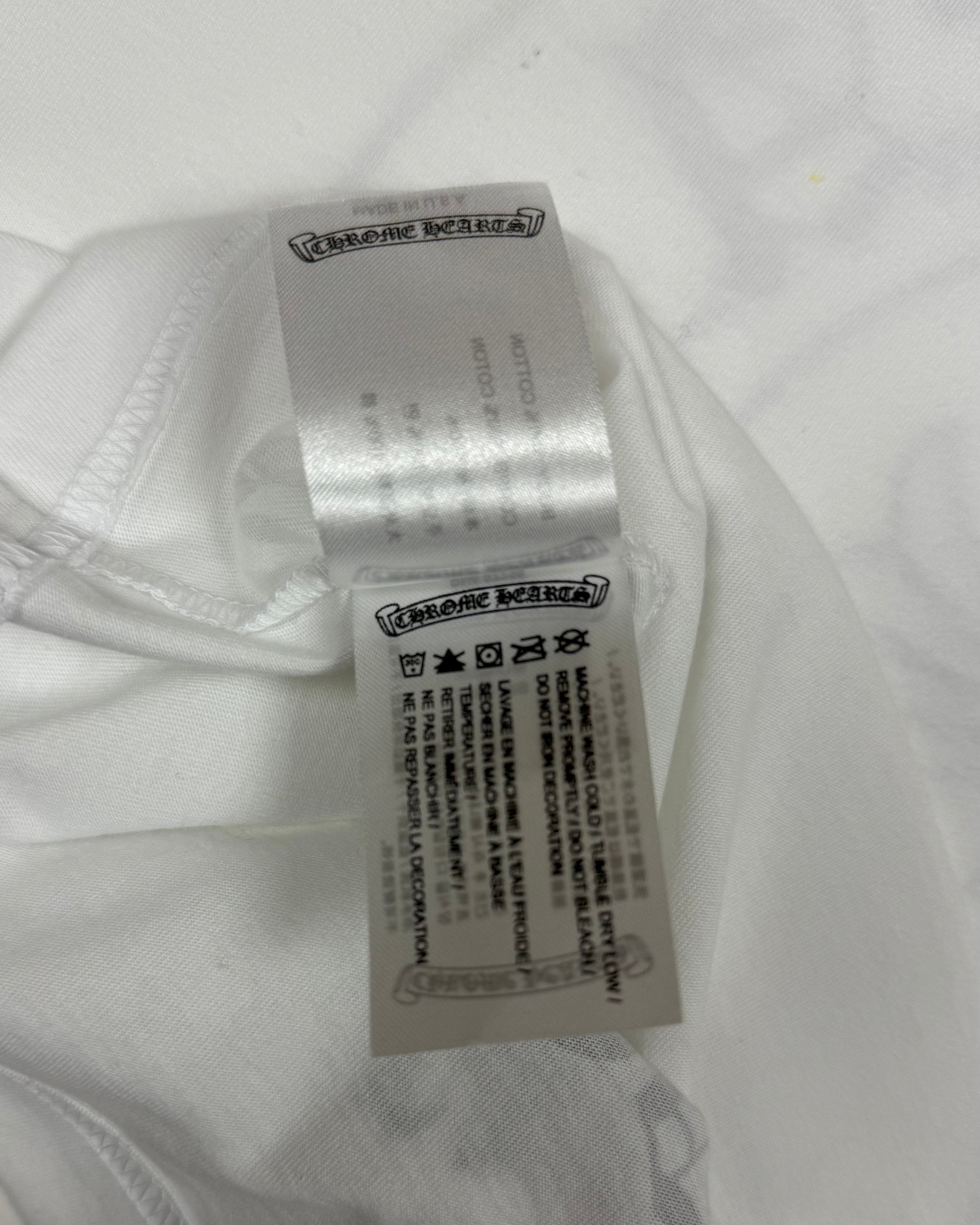 Chrome Hearts White Malibu Exclusive Logo Tee