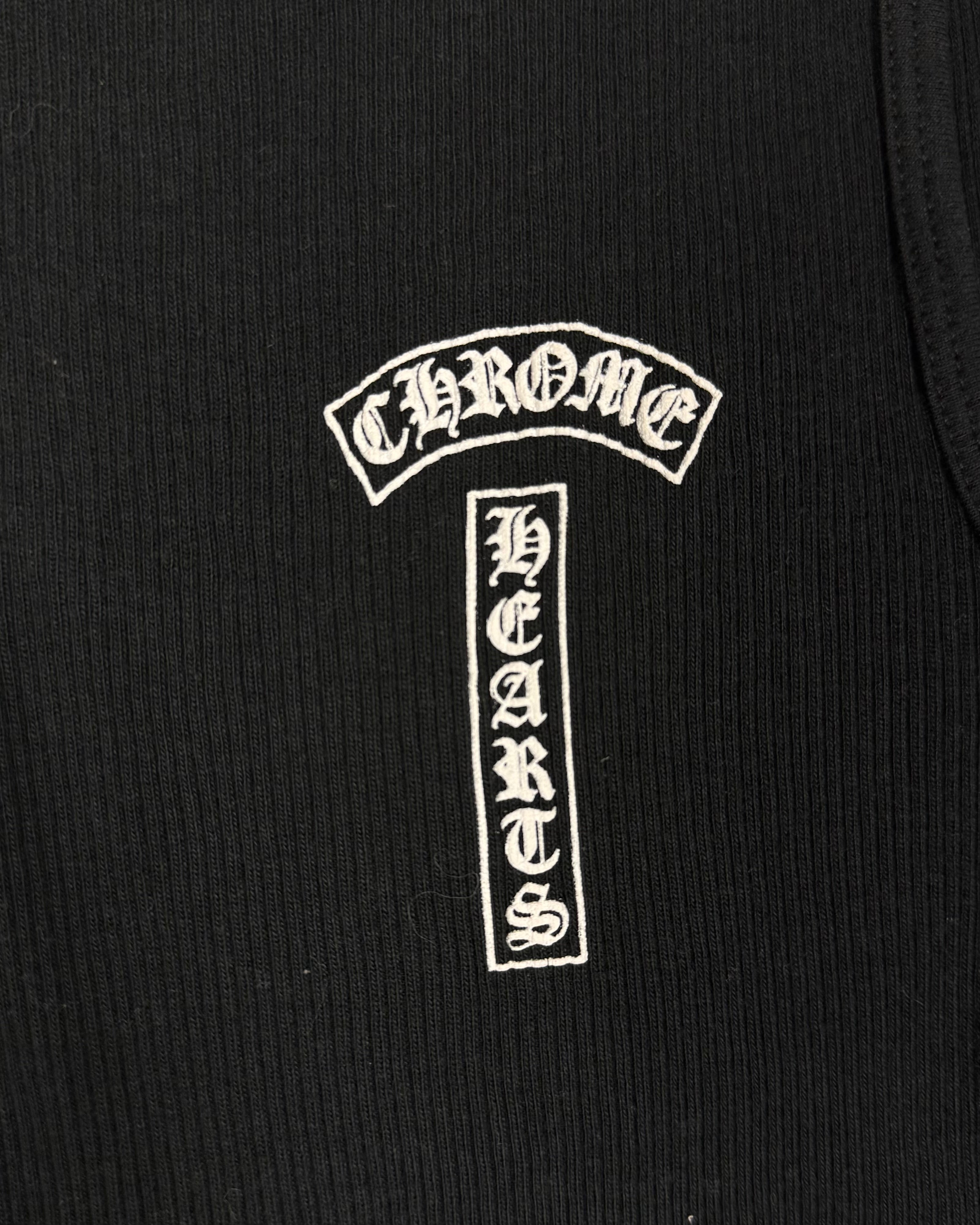 Chrome Hearts Black Hong Kong Exclusive Tank Top