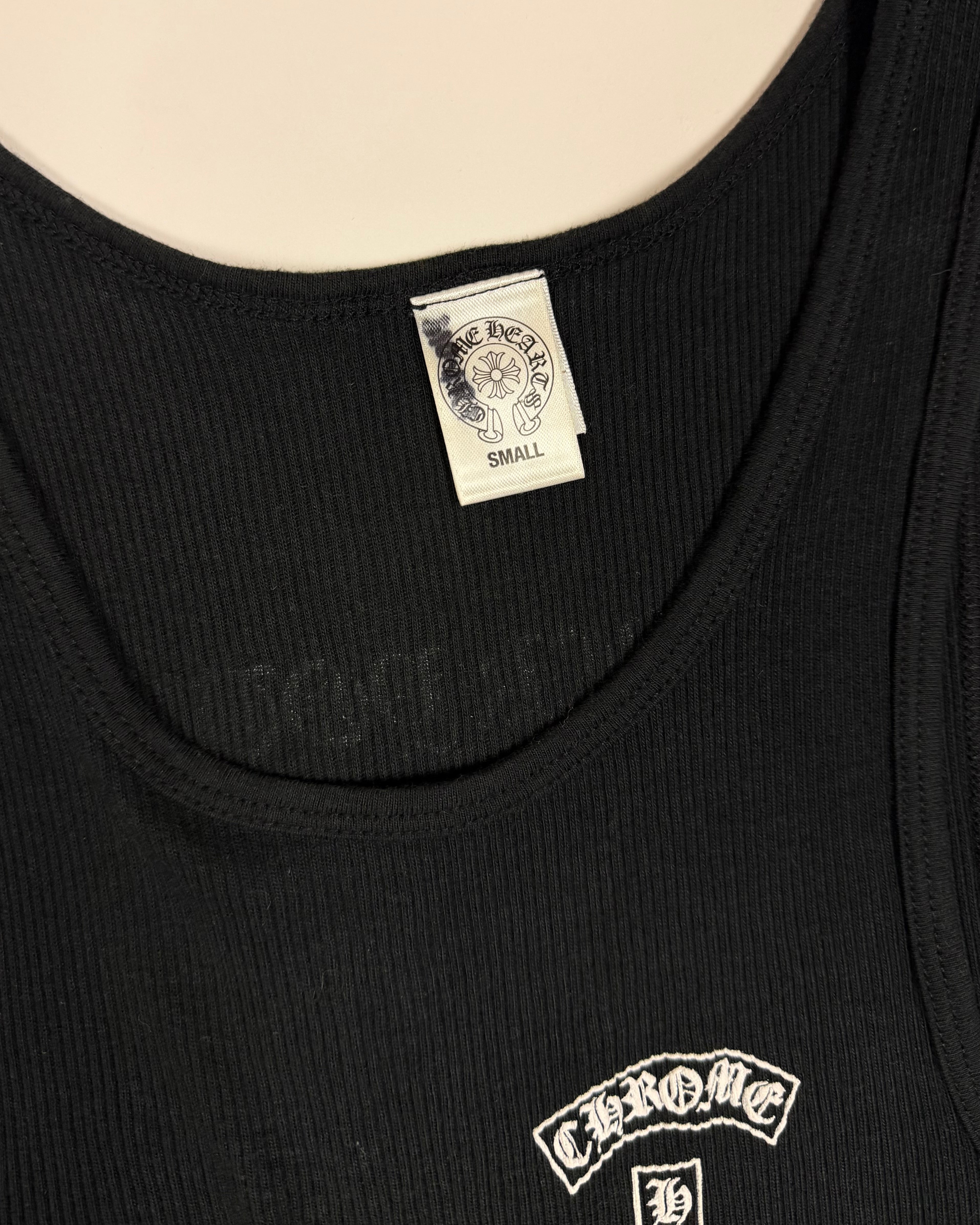 Chrome Hearts Black Hong Kong Exclusive Tank Top