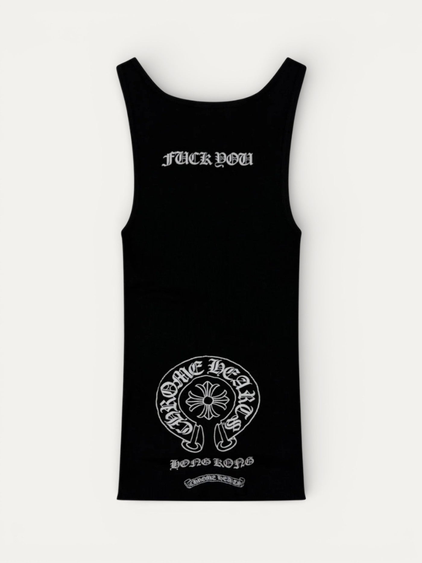 Chrome Hearts Black Hong Kong Exclusive Tank Top
